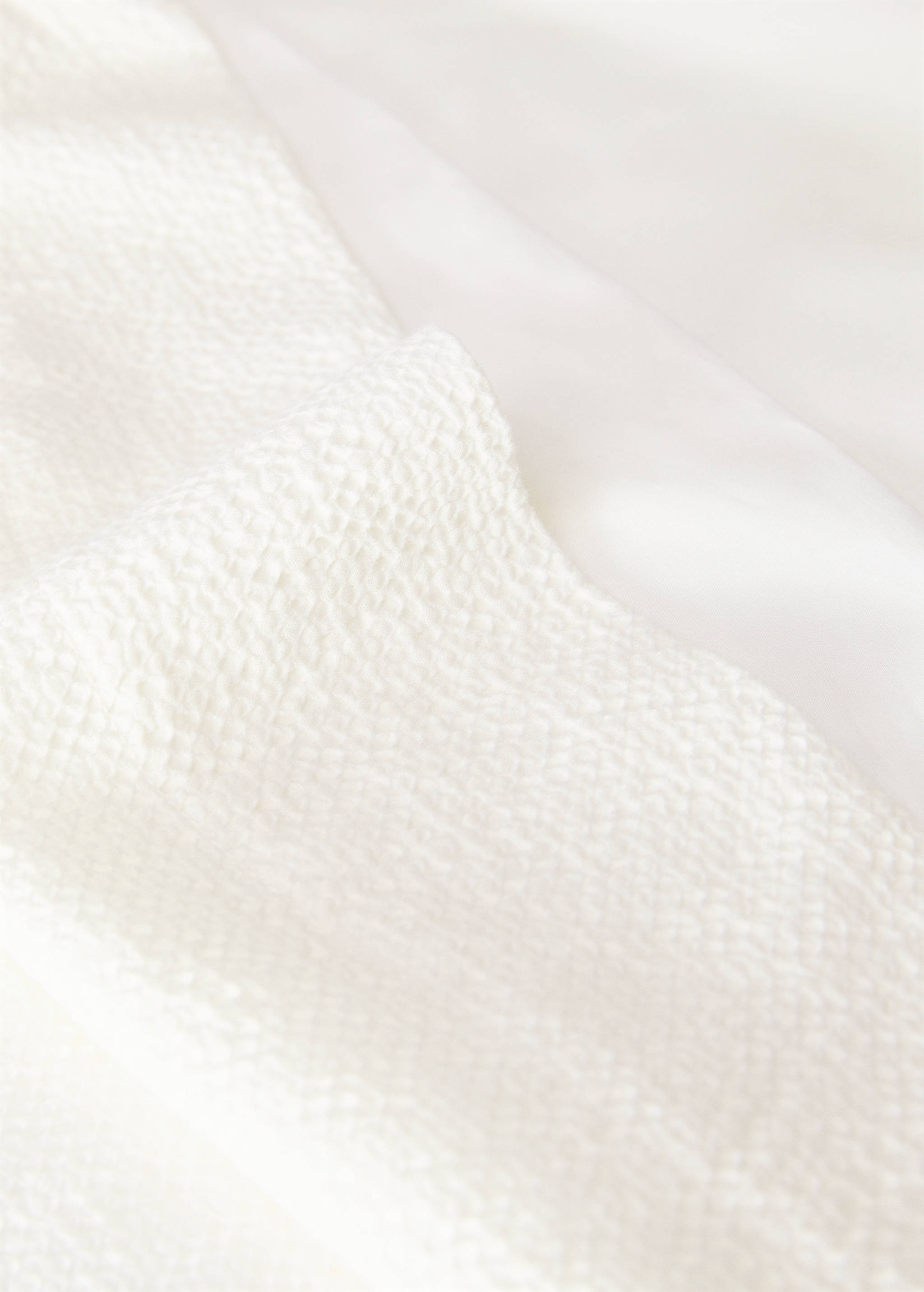 Povlak na polštář bavlněný perkál se strukturou 45 x 110 cm - Detail zboží 2