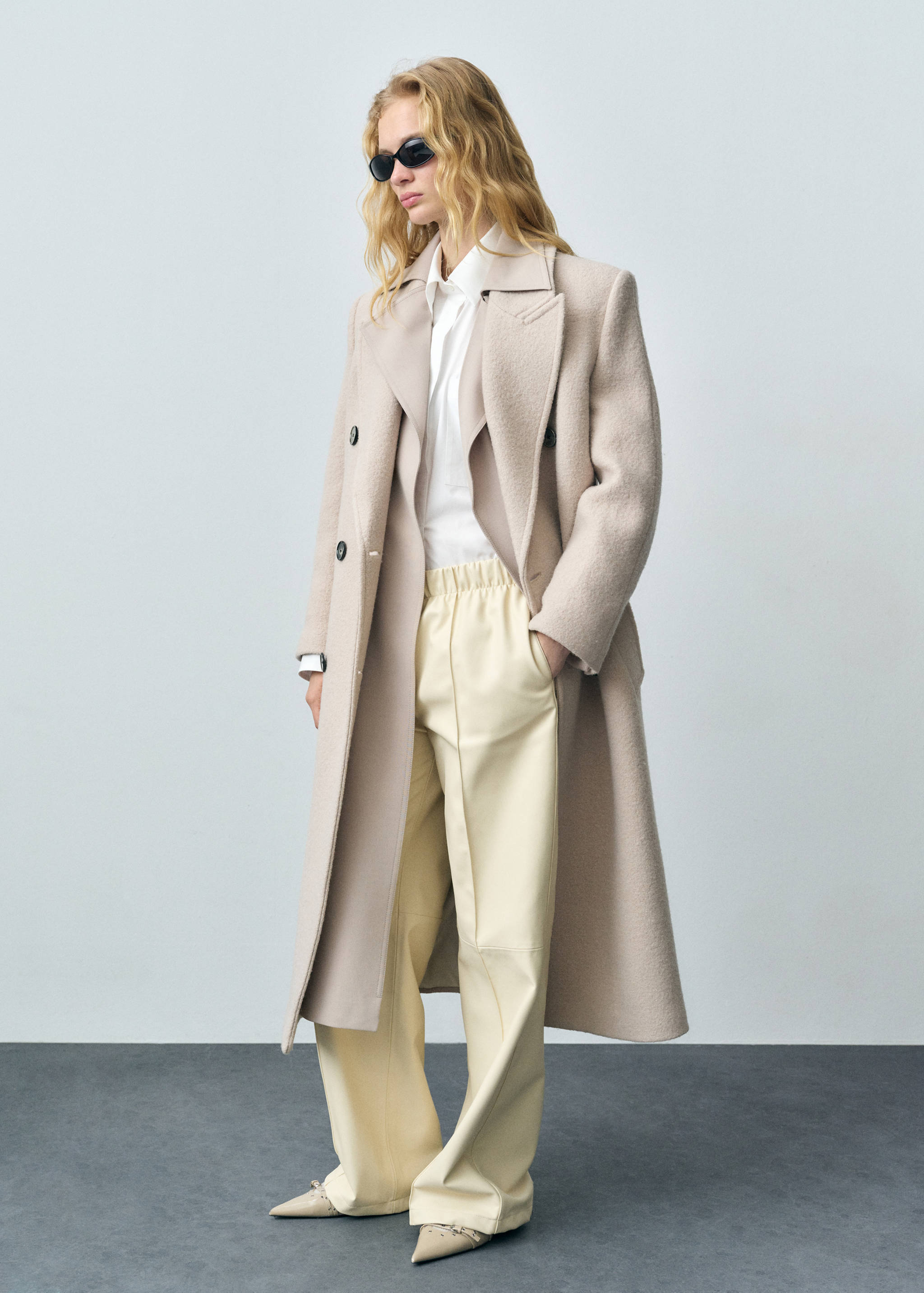 Oversize cotton shirt - General plane