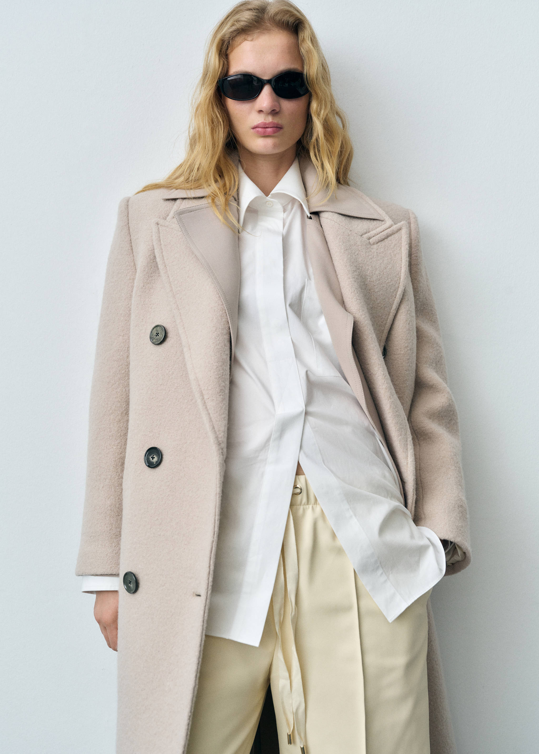 Oversize cotton shirt - Details of the article 1