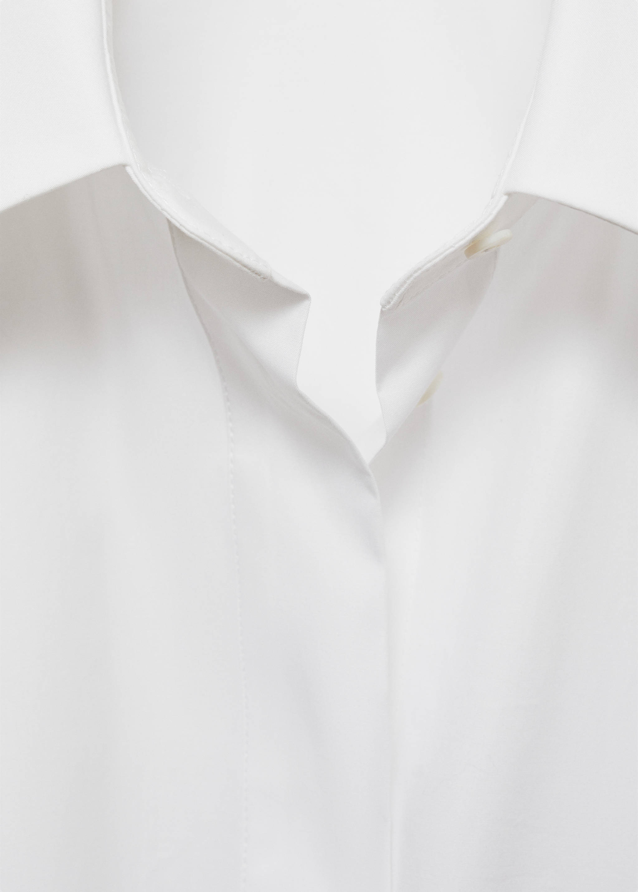 Oversize cotton shirt - Details of the article 8