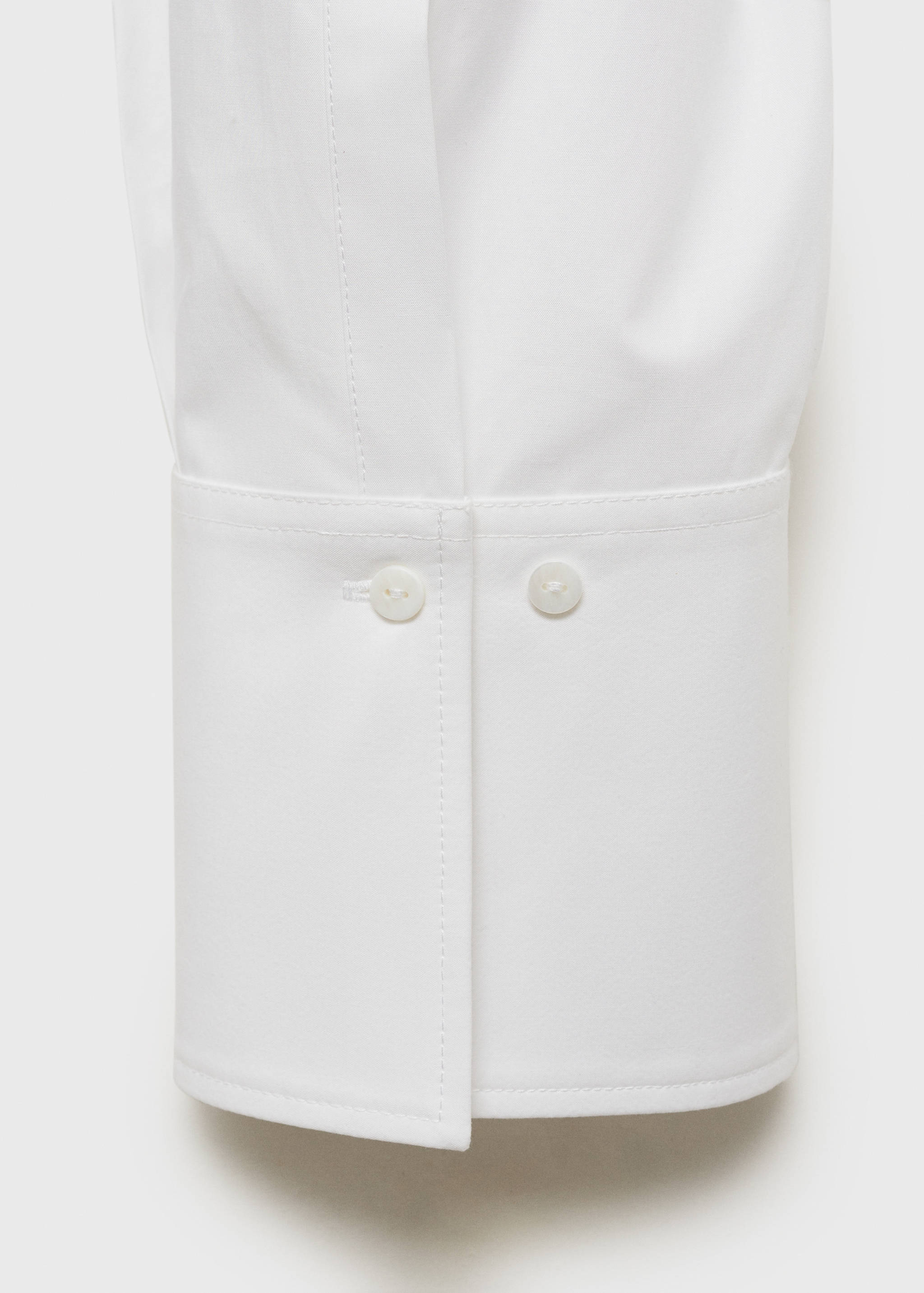 Oversize cotton shirt - Details of the article 0