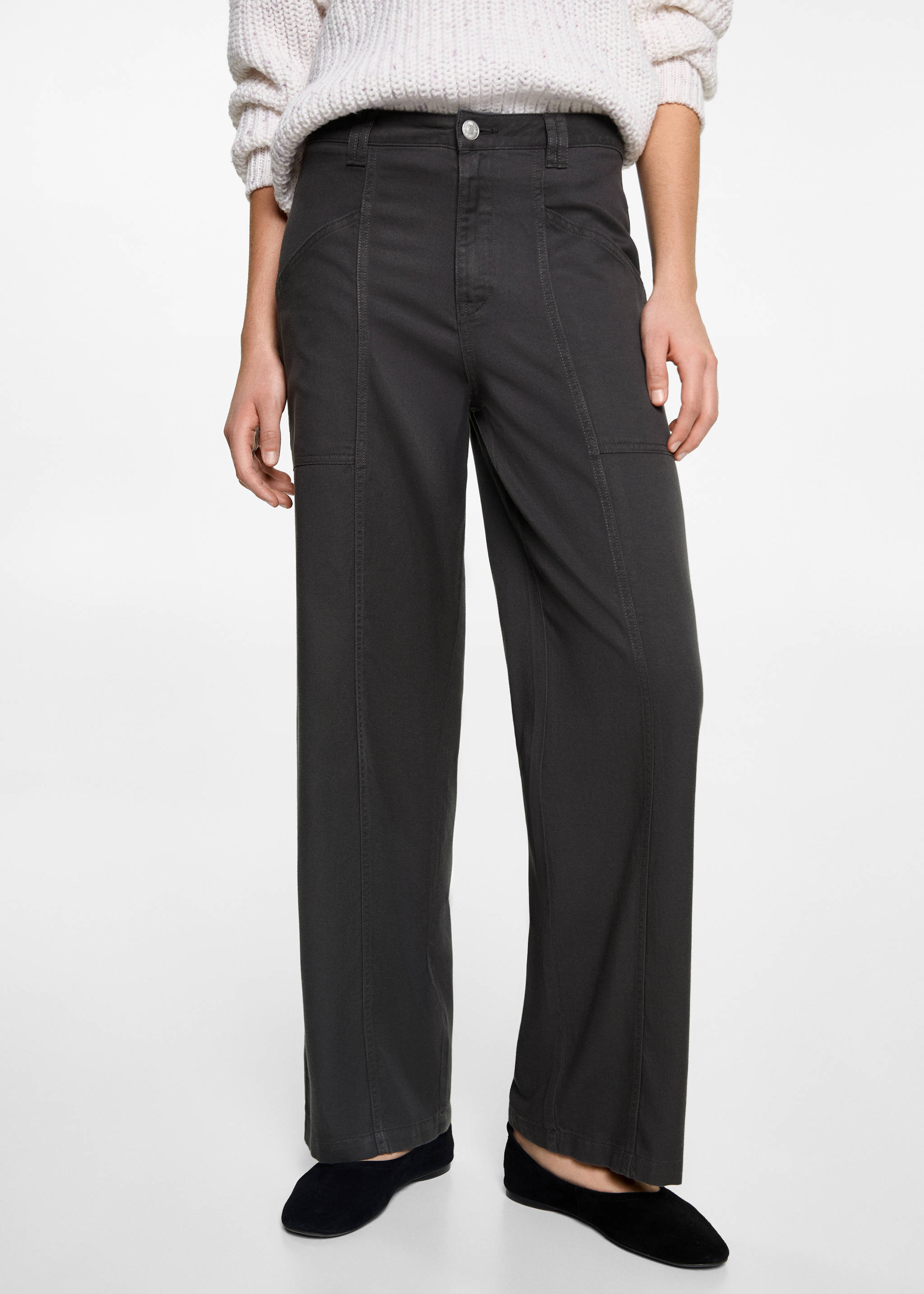Straight pants - Details of the article 3