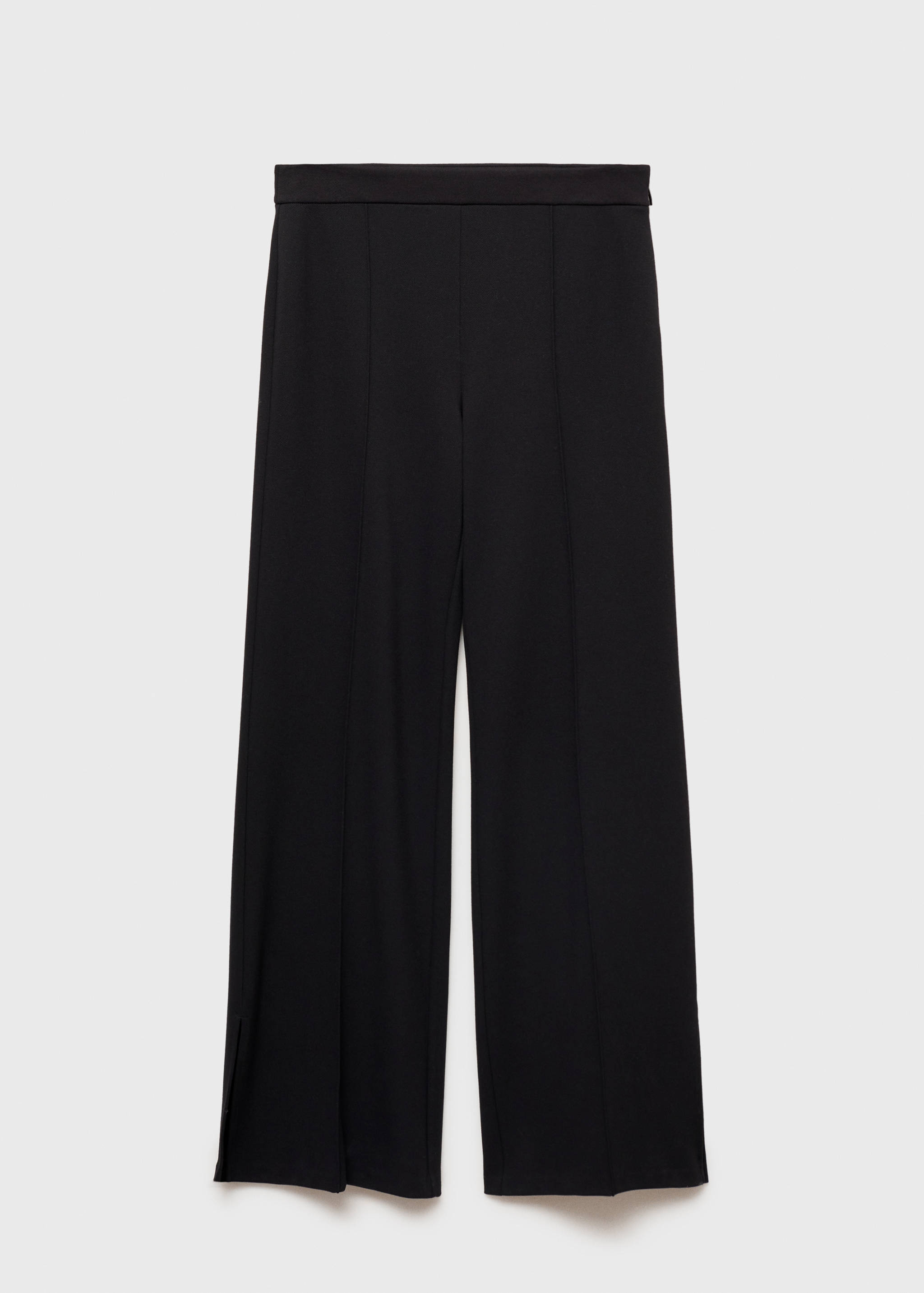 Wide leg trousers with slits - Article without model