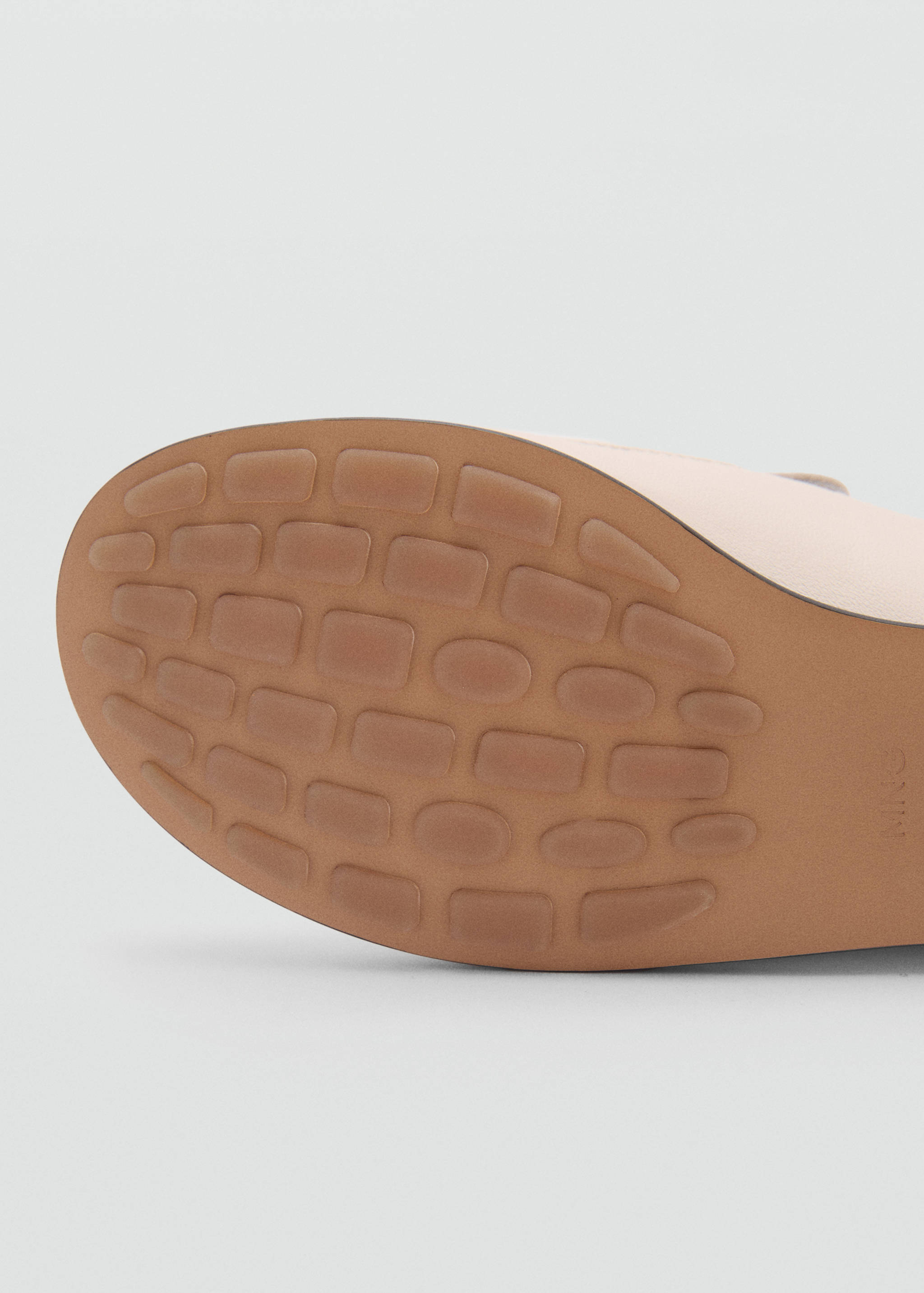 Кожаные мокасины - Деталь изделия 2