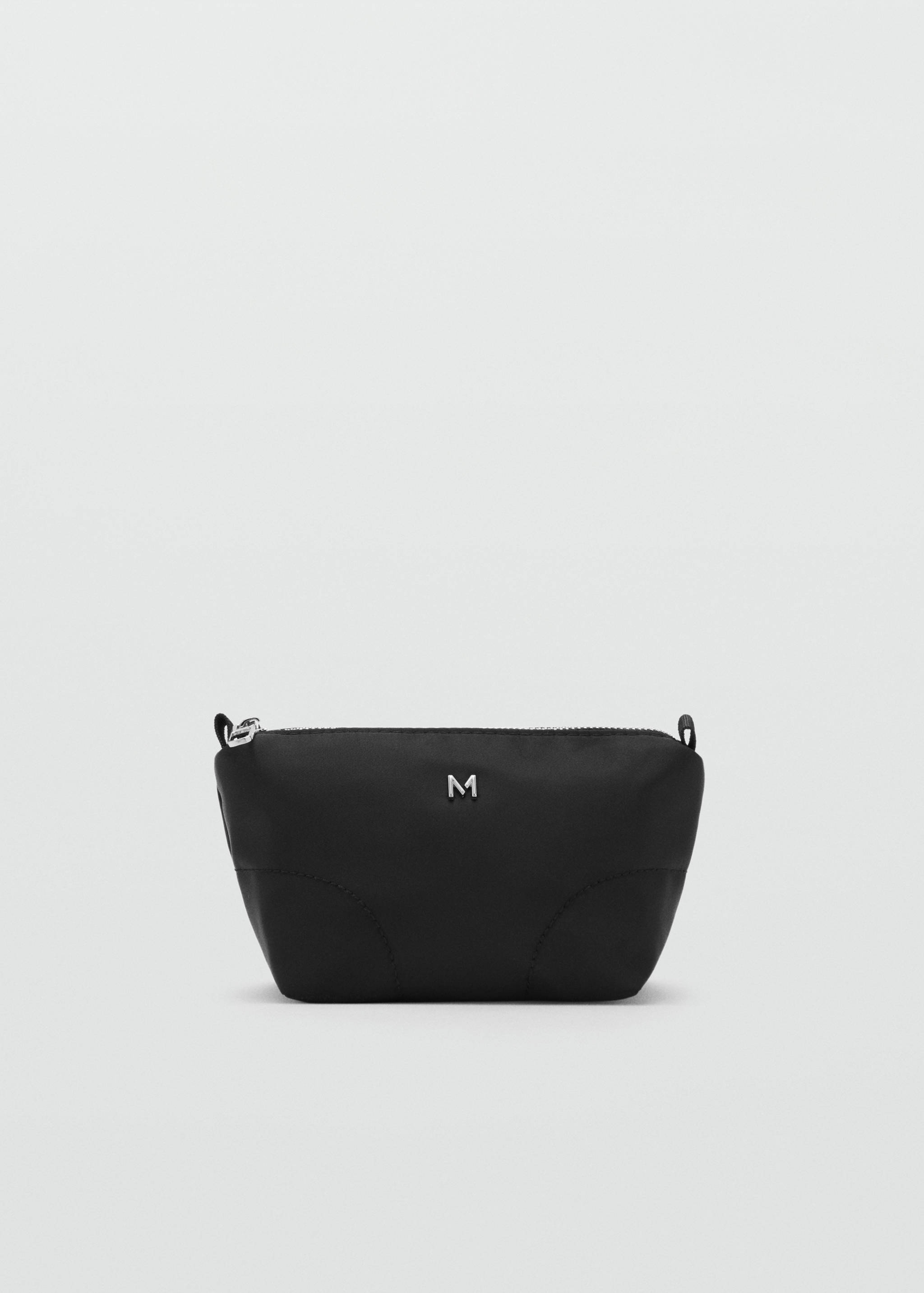 Zipped nylon cosmetics bag - Article without model