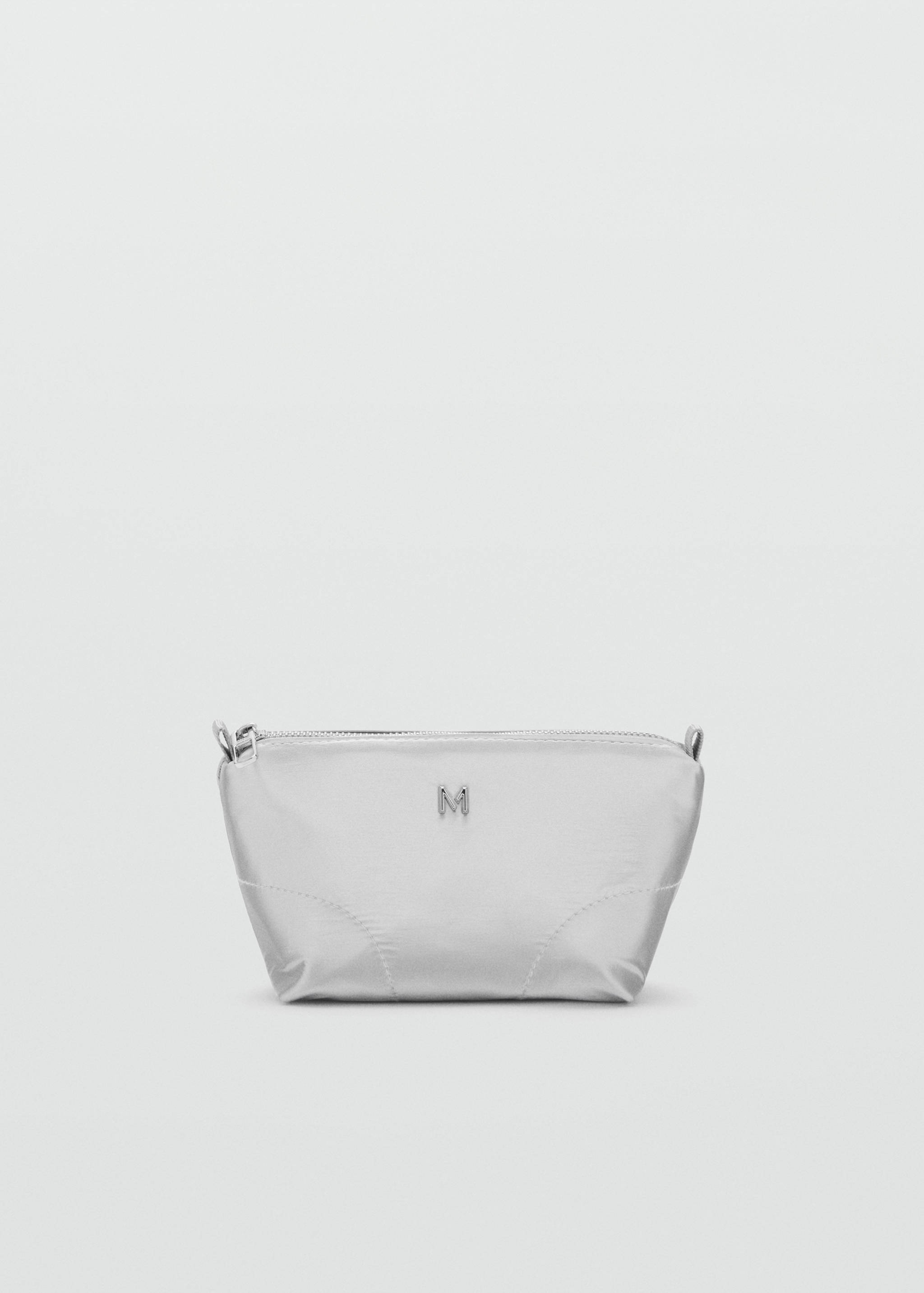 Zipped nylon cosmetics bag - Article without model