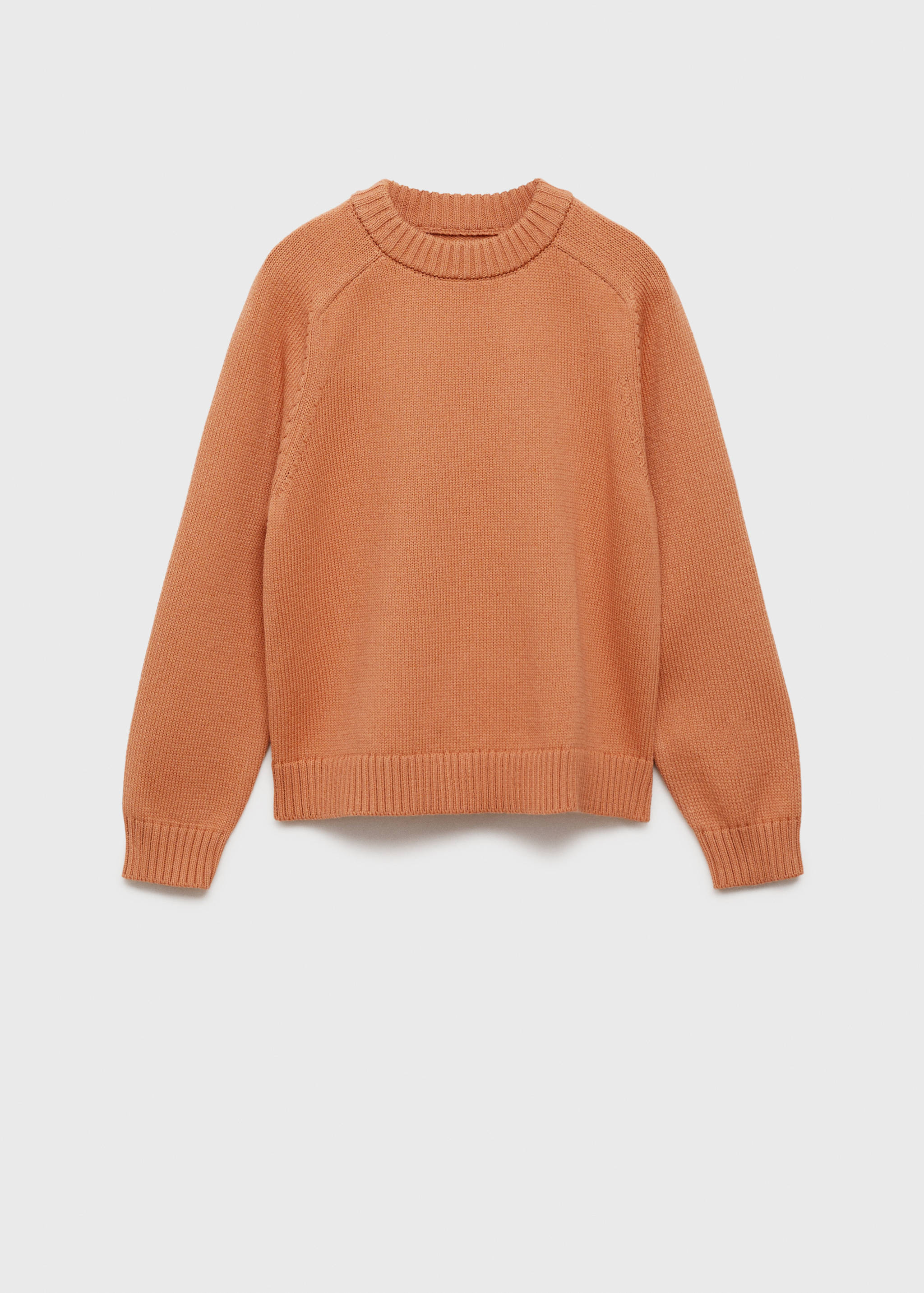 Knitted cotton sweater - Article without model