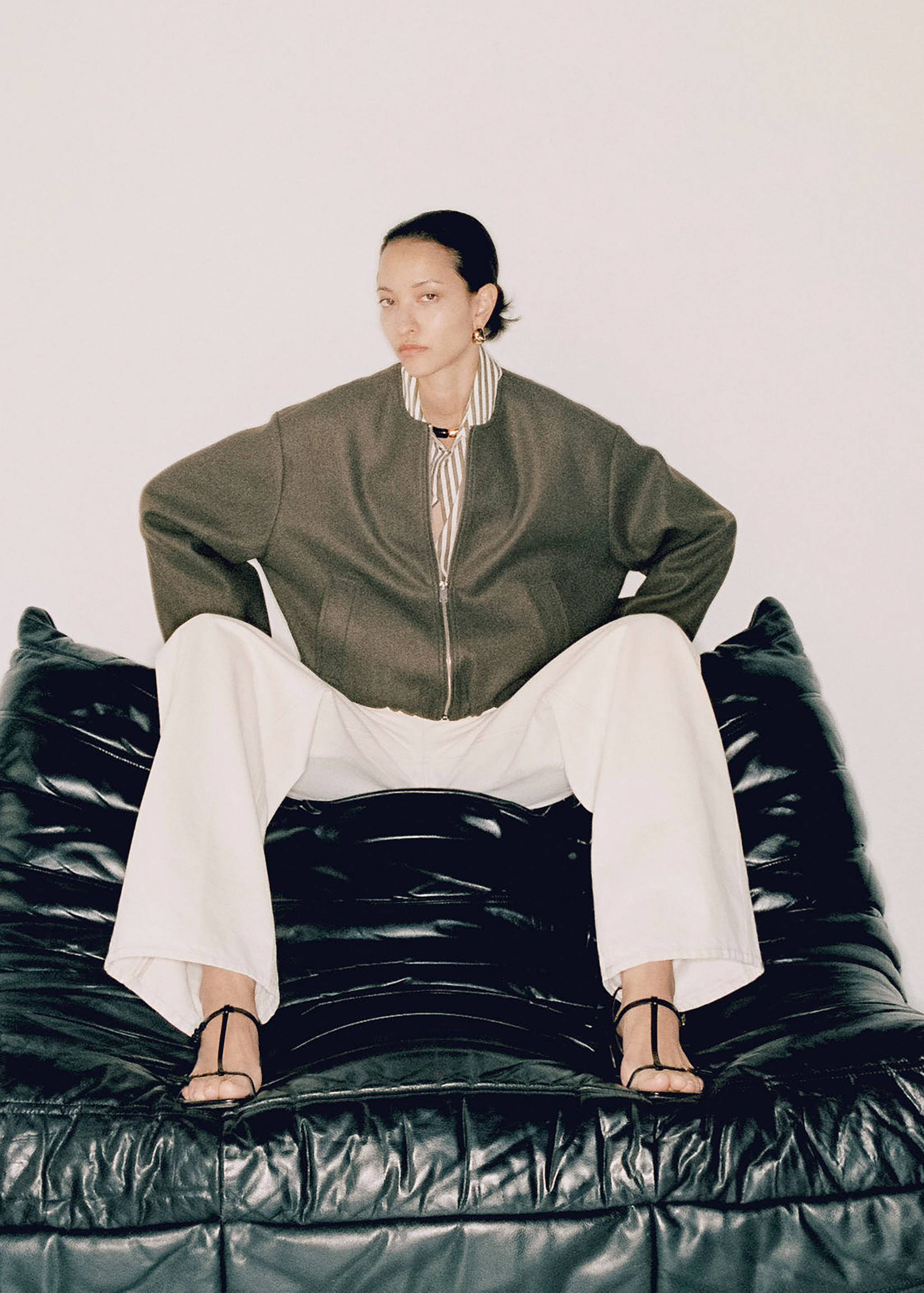 Veste bomber froncée - Détail de l'article 7