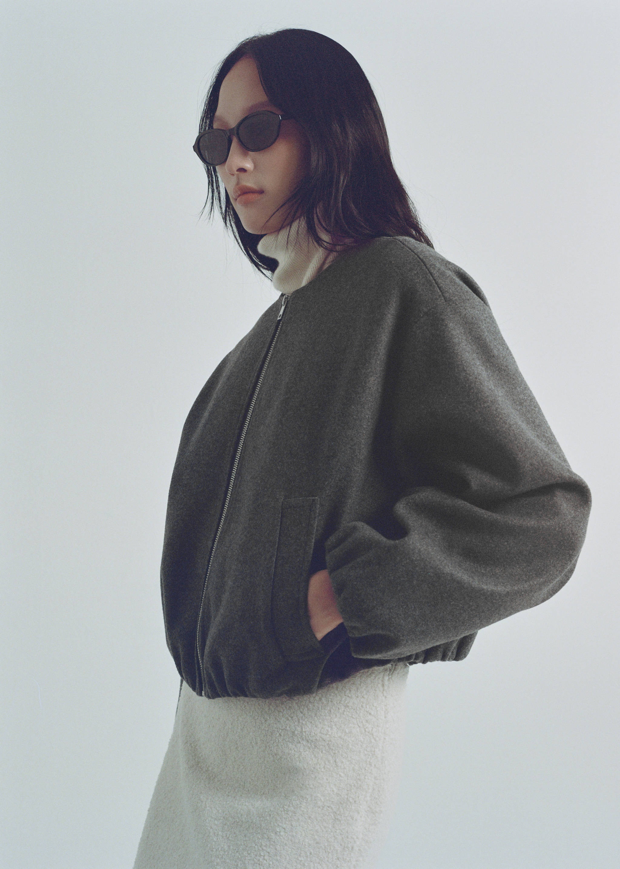 Veste bomber froncée - Détail de l'article 7