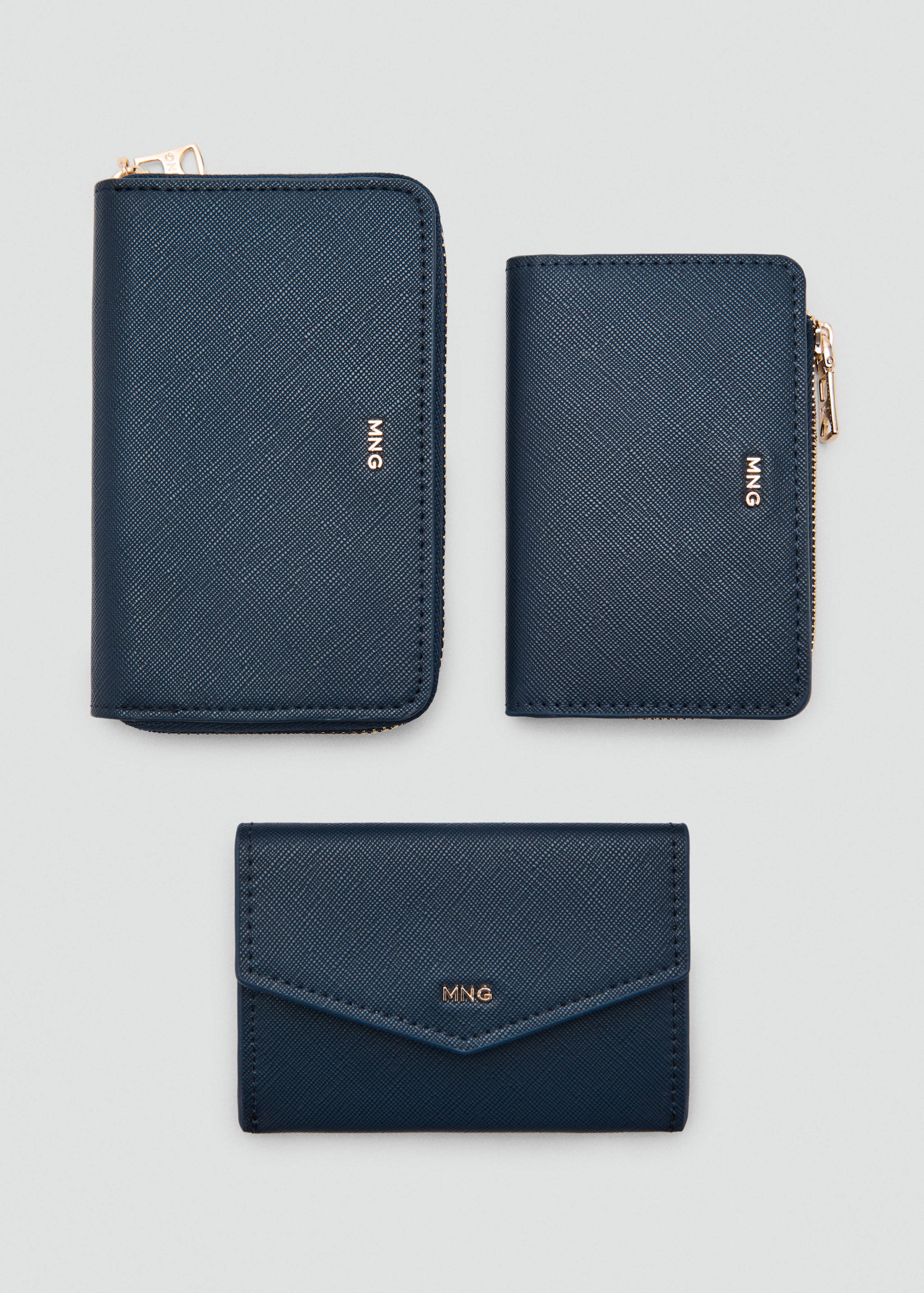 Saffiano-effect folded wallet - Details of the article 2