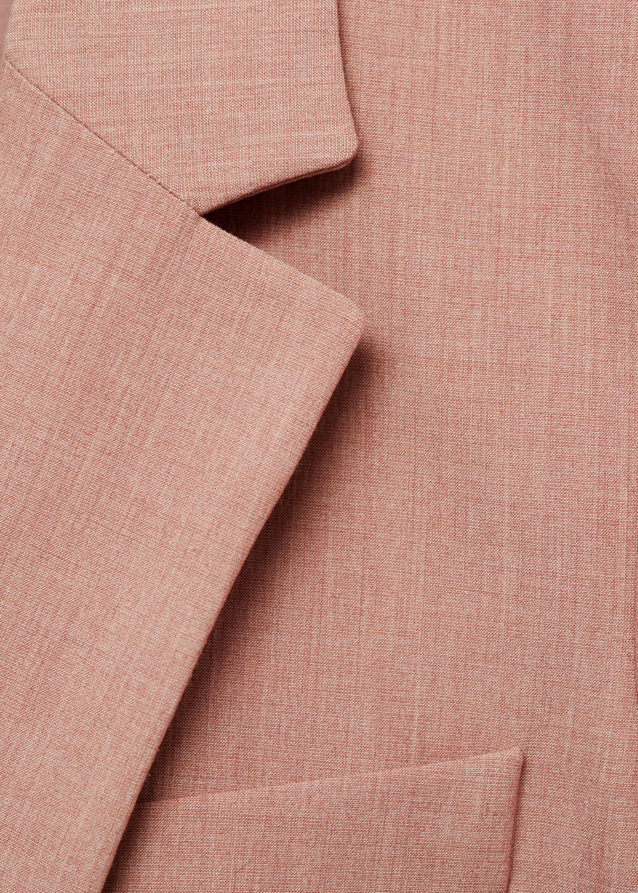 Fitted suit blazer - Details of the article 8