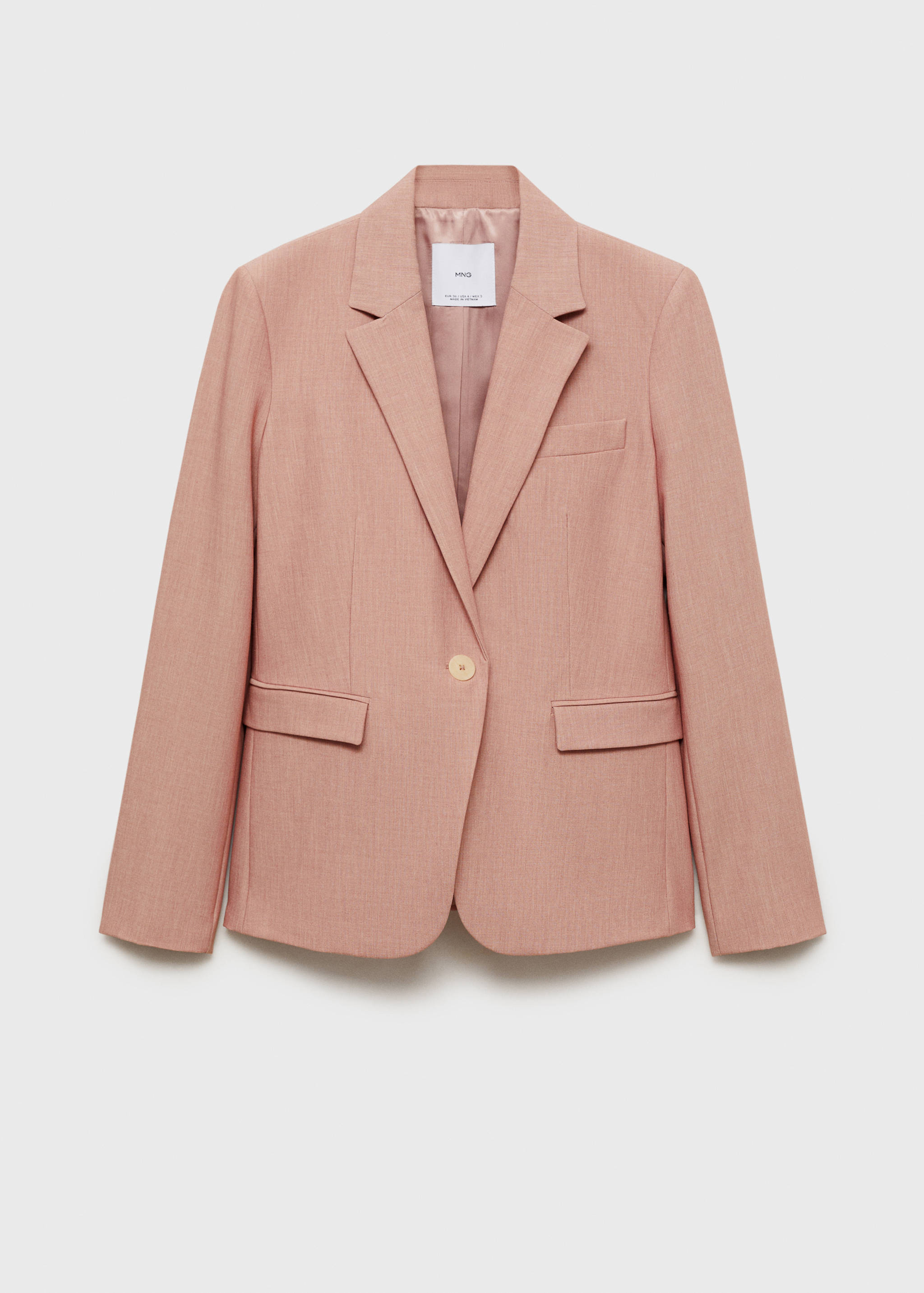 Fitted suit blazer - Article without model