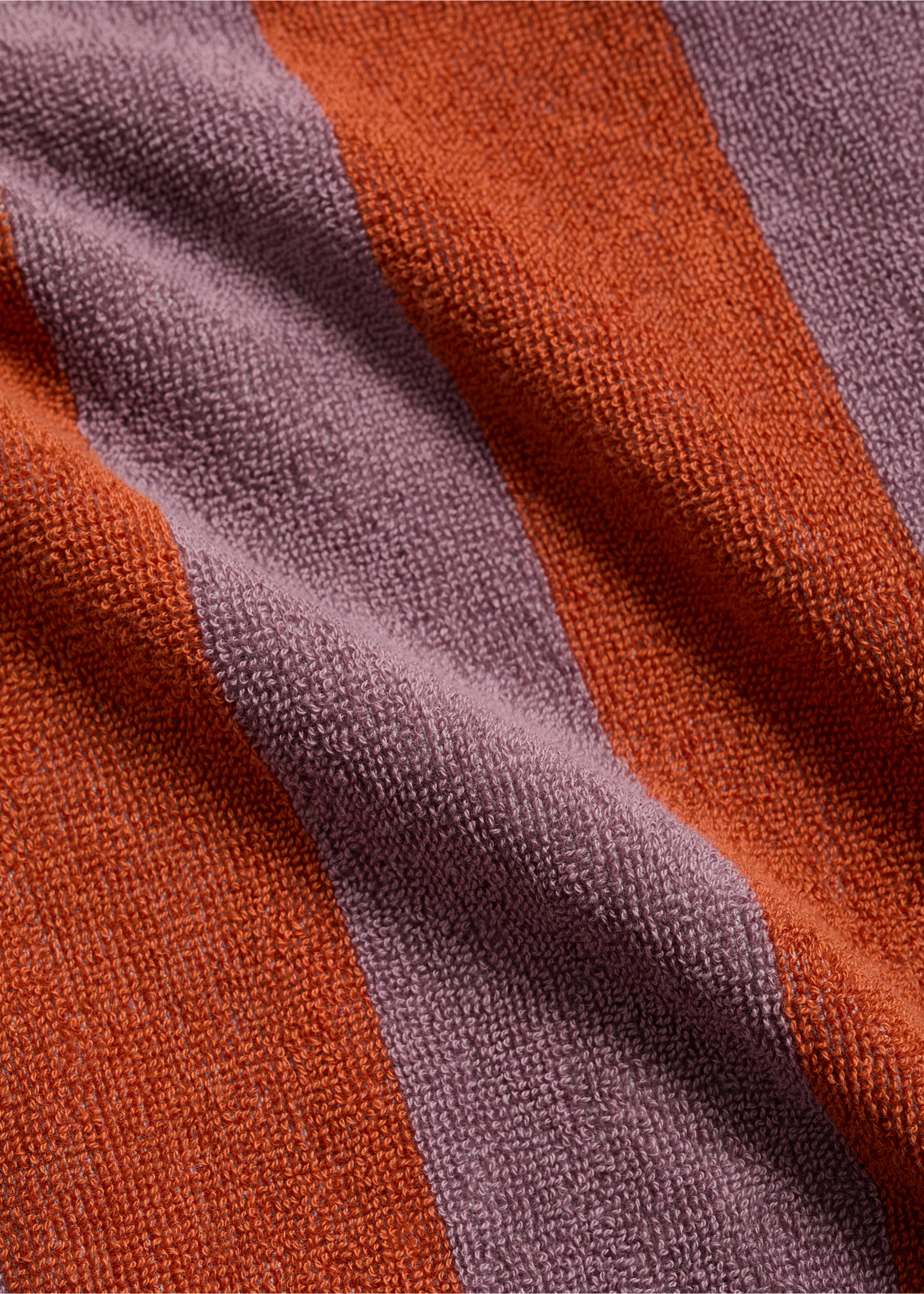 Albornoz raya bicolor - Detalle del artículo 3, Rosa geranio. Ref: 87063296-00.