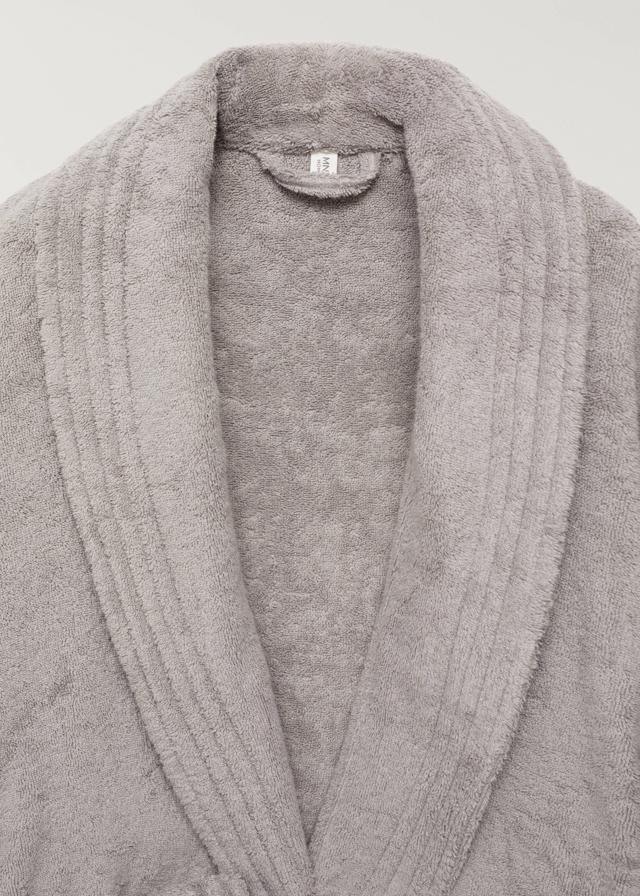 Soft cotton bathrobe - Details of the article 1