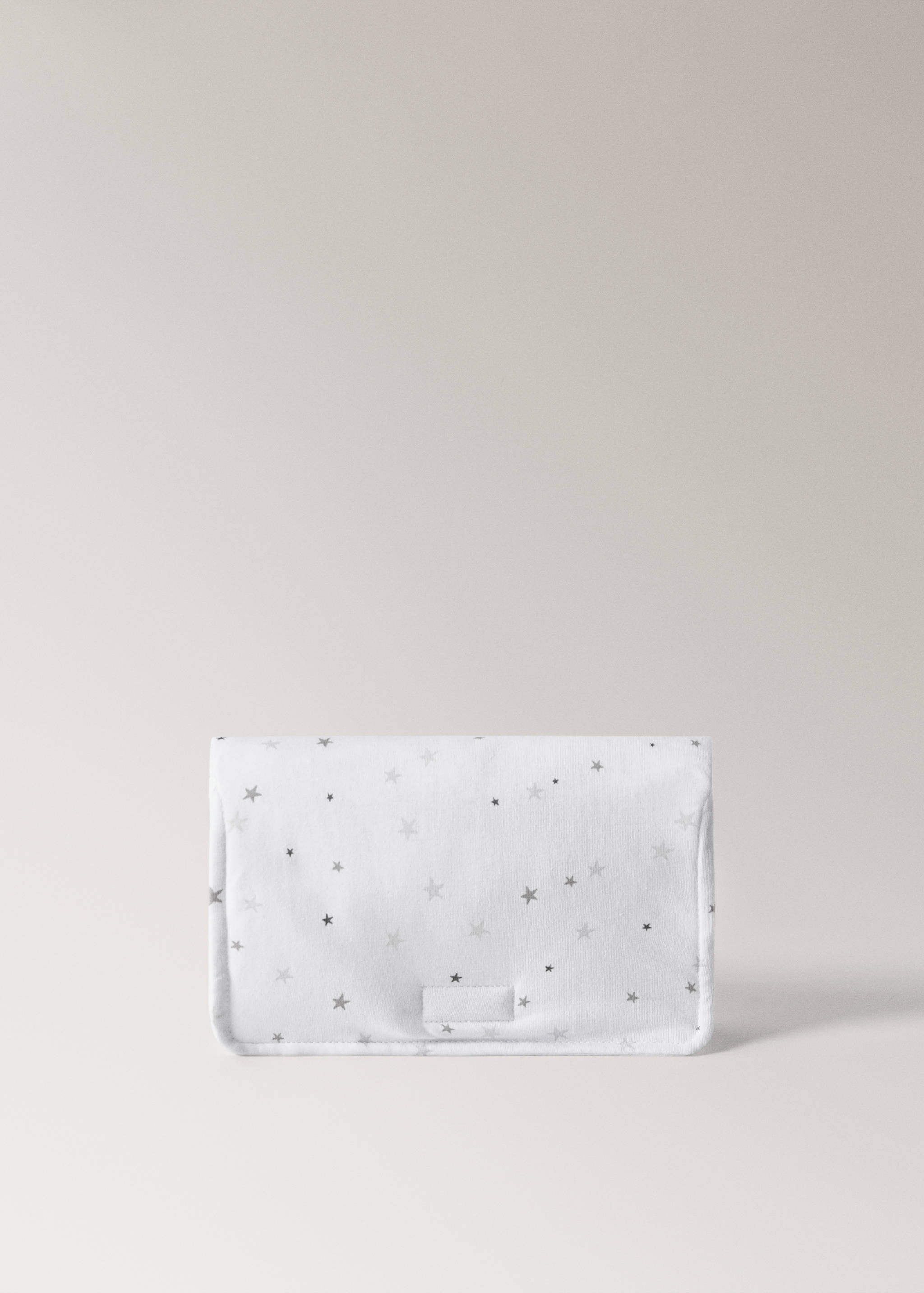 Baby changing mat with embroidered stars - Article without model