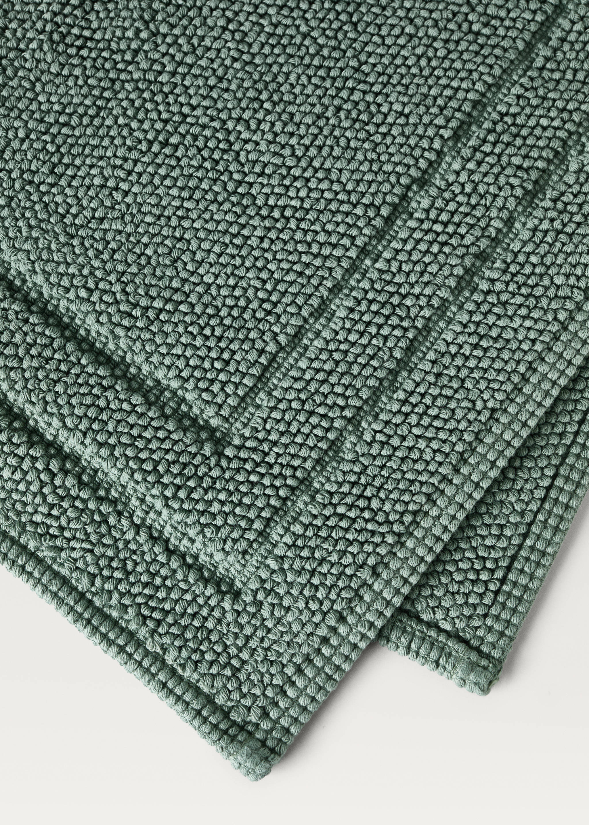 Badrumsmatta för barn med ramdesign i bomull - Detaljer om artikeln 1