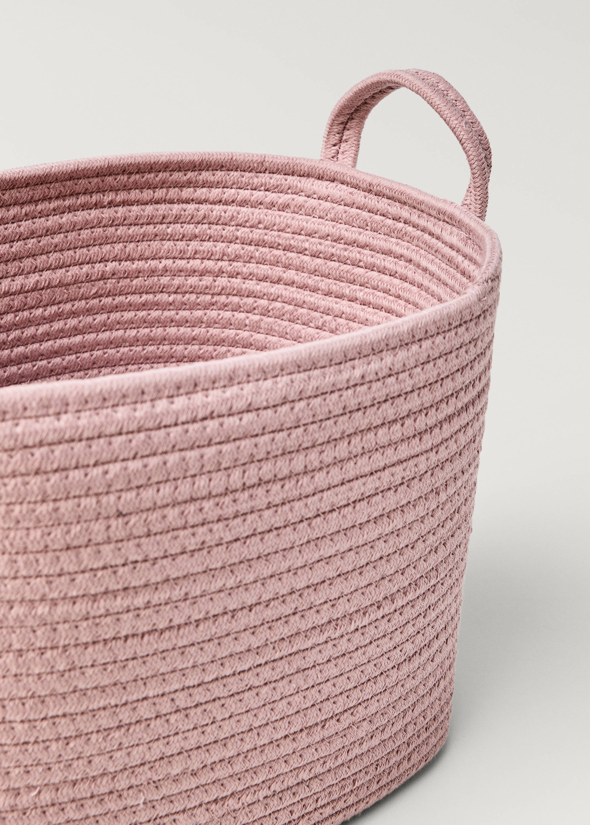 Cesta infantil algodón asas grande - Detalle del artículo 2