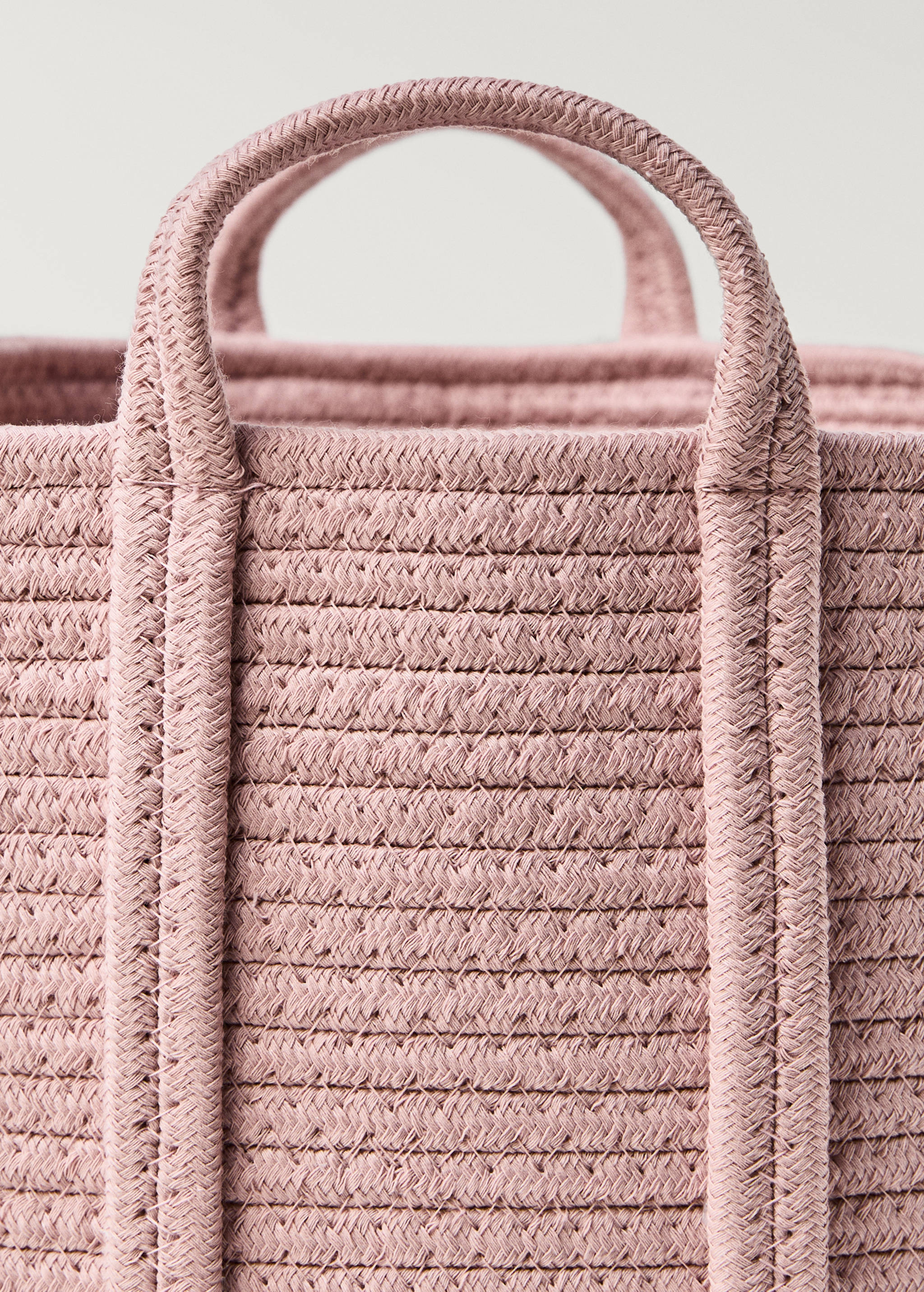 Cesta infantil algodón asas grande - Detalle del artículo 3