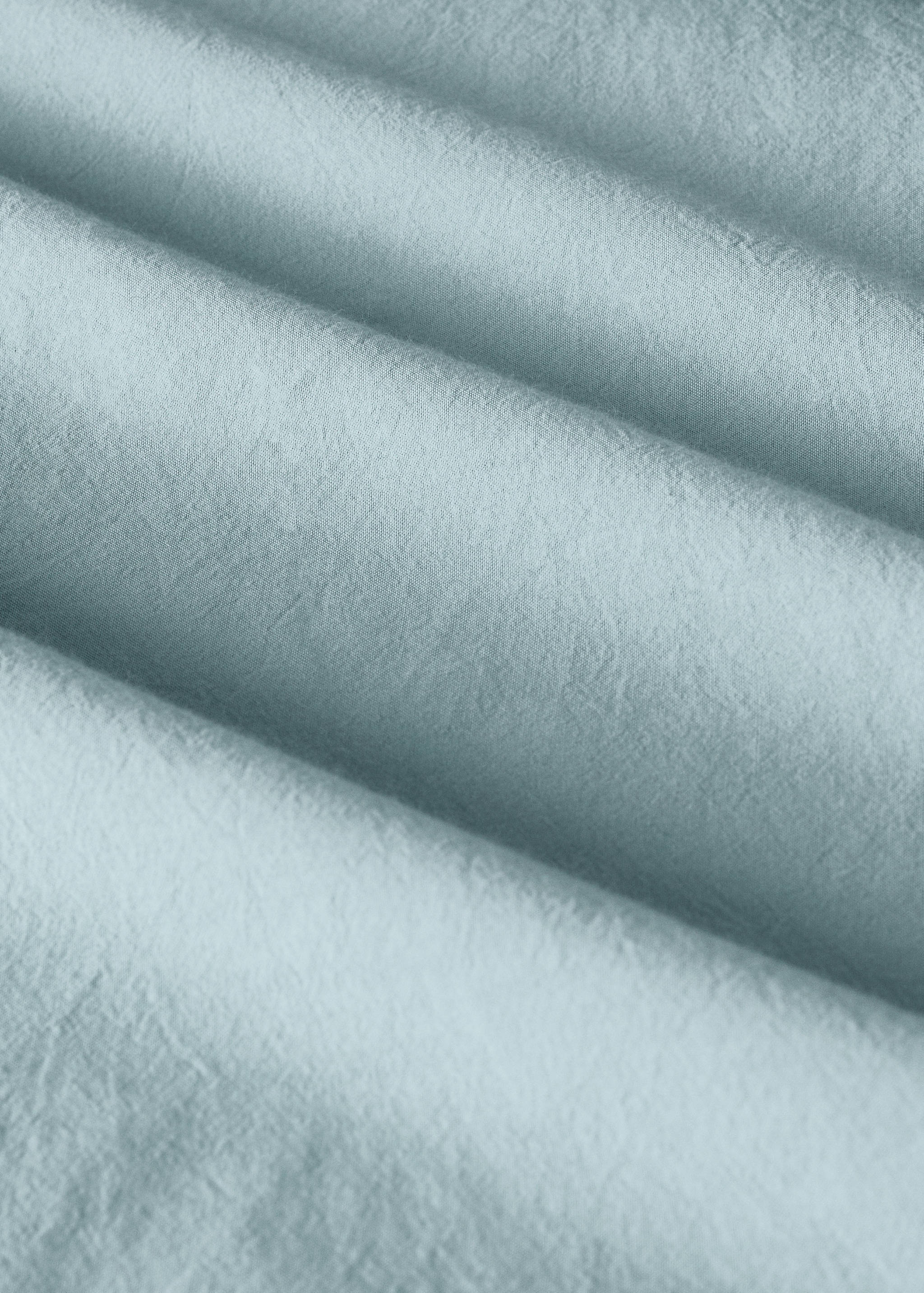 Spannbettlaken für Kinderbett aus gewaschener Baumwolle, 90 cm Bett - Detail des Artikels 1