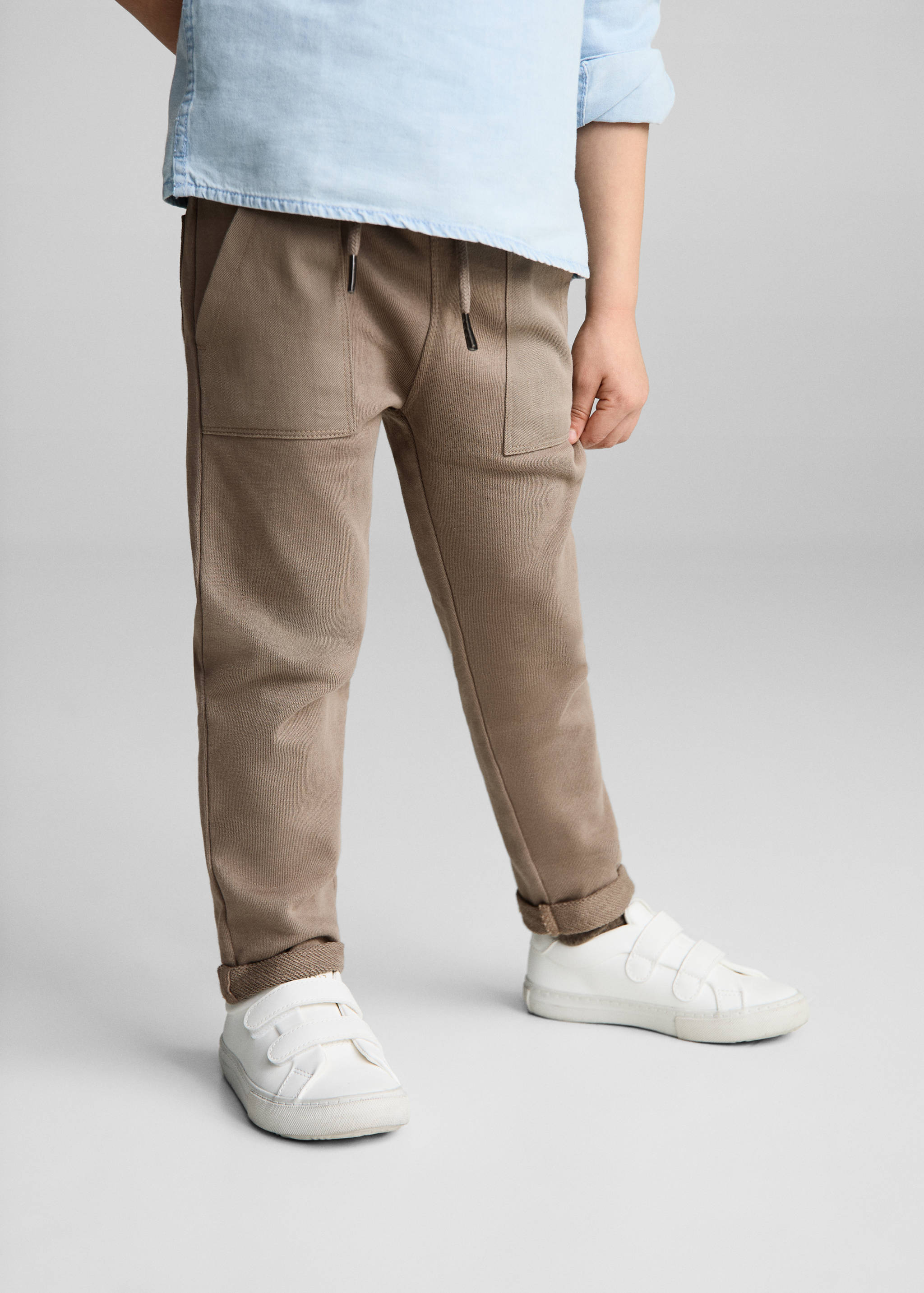 Pantalon jogger coton - Plan moyen