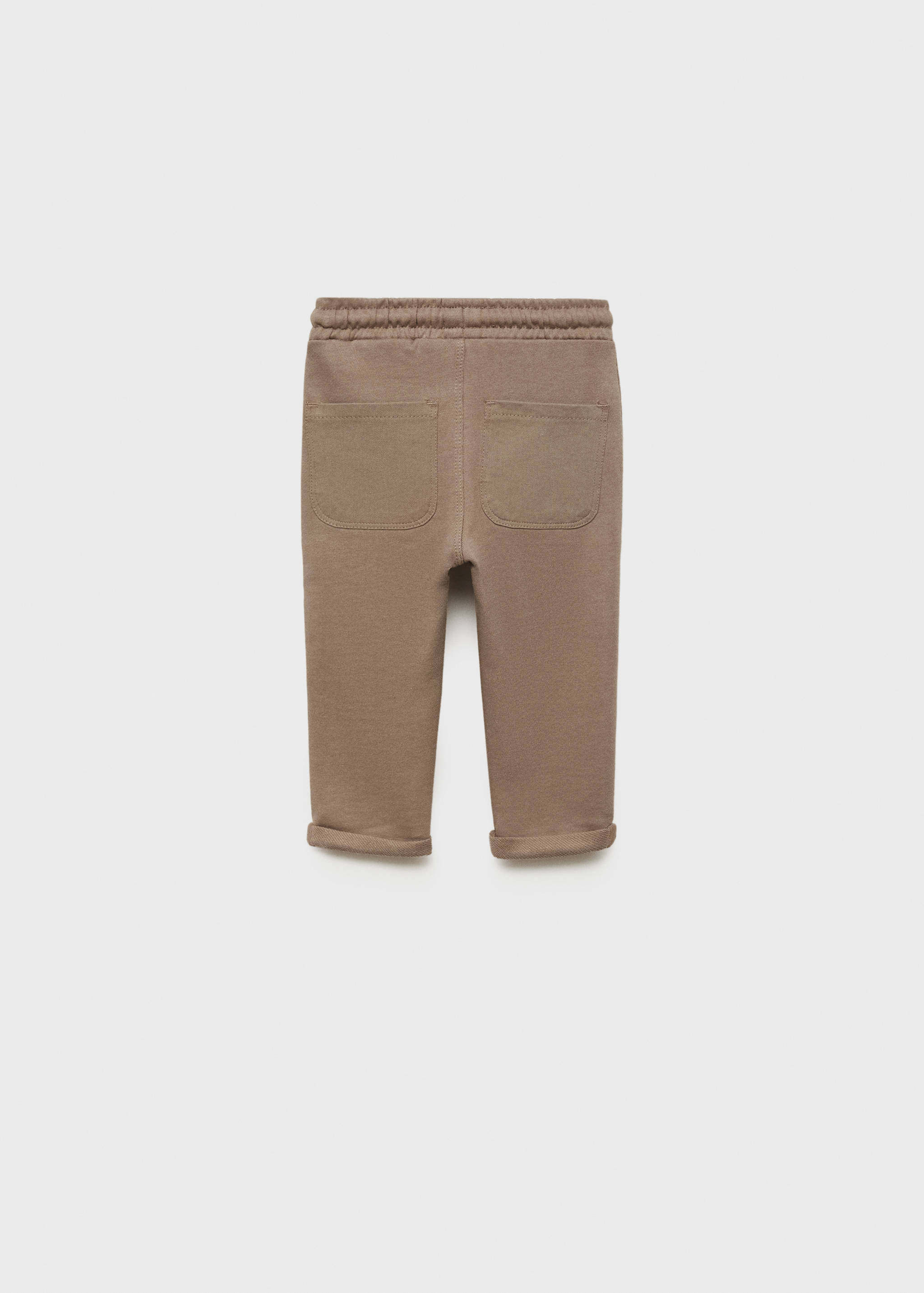 Pantalon jogger coton - Verso de l’article