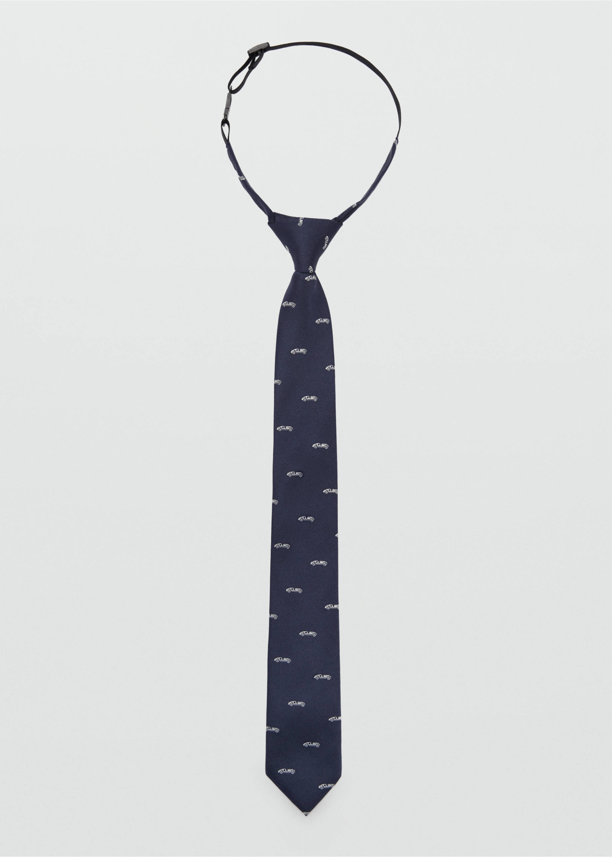 Corbata estampada - Artículo sin modelo, Azul marino oscuro. Ref: 87063638-00.
