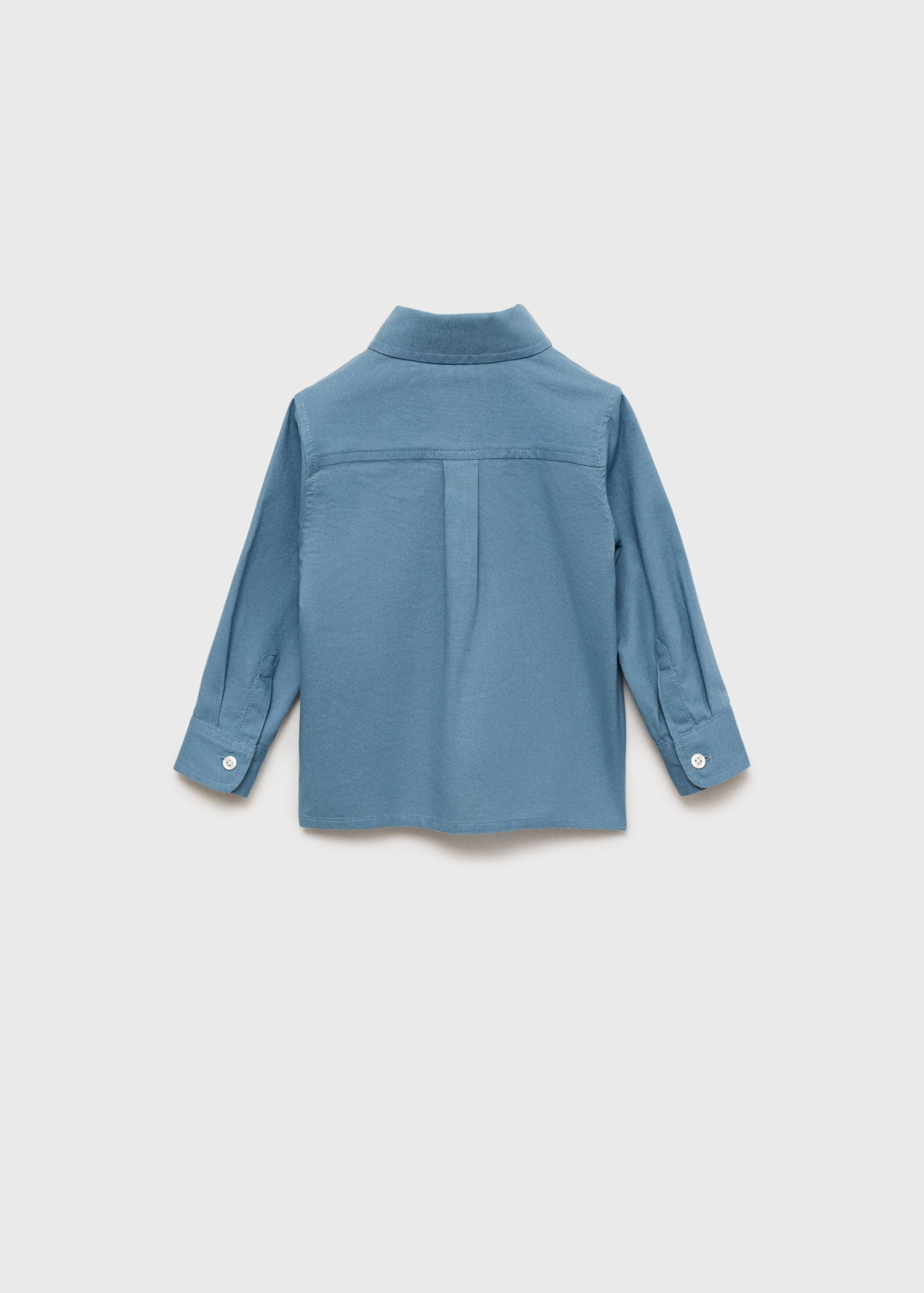 Chemise coton style polo - Verso de l’article