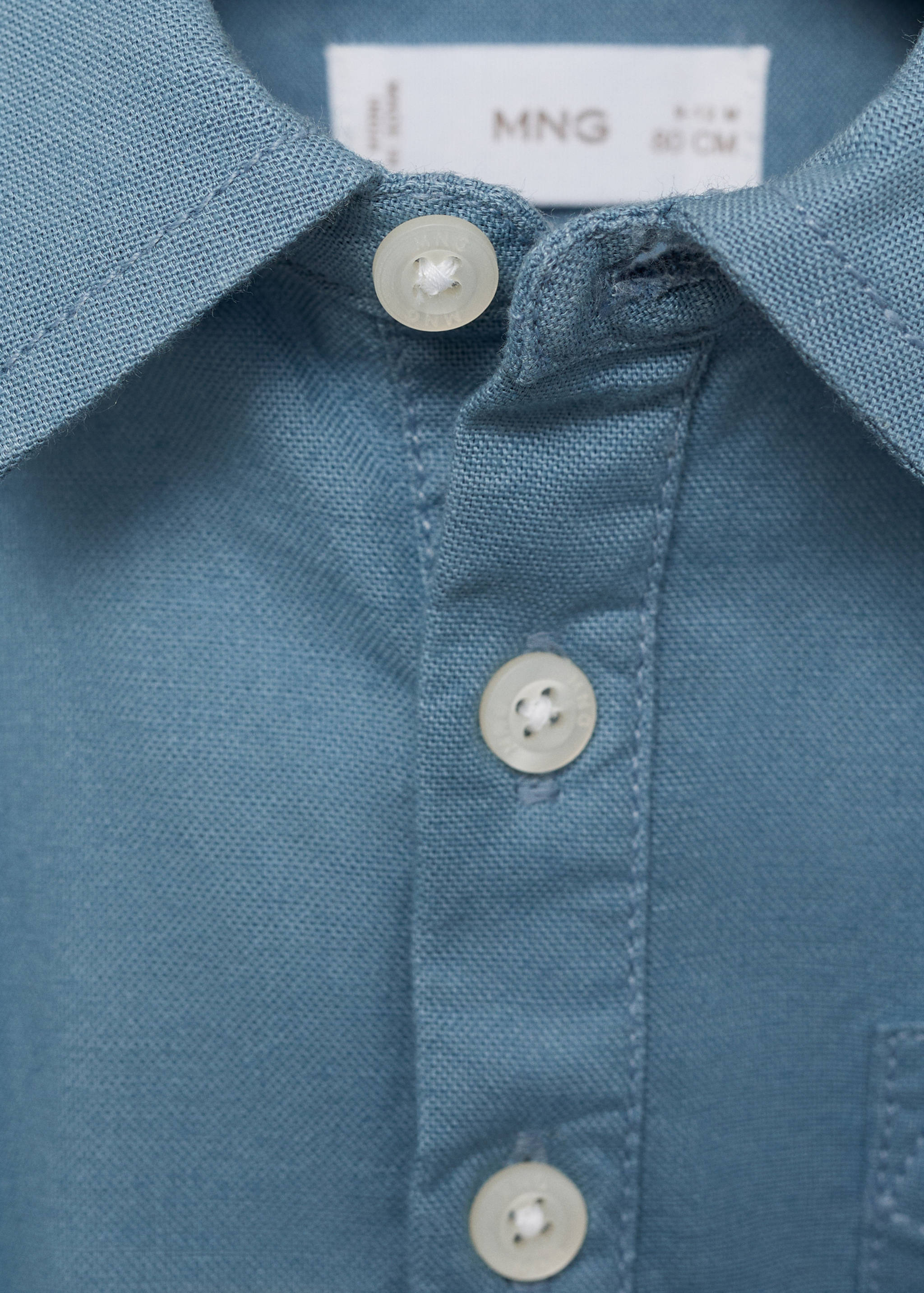 Chemise coton style polo - Détail de l'article 8