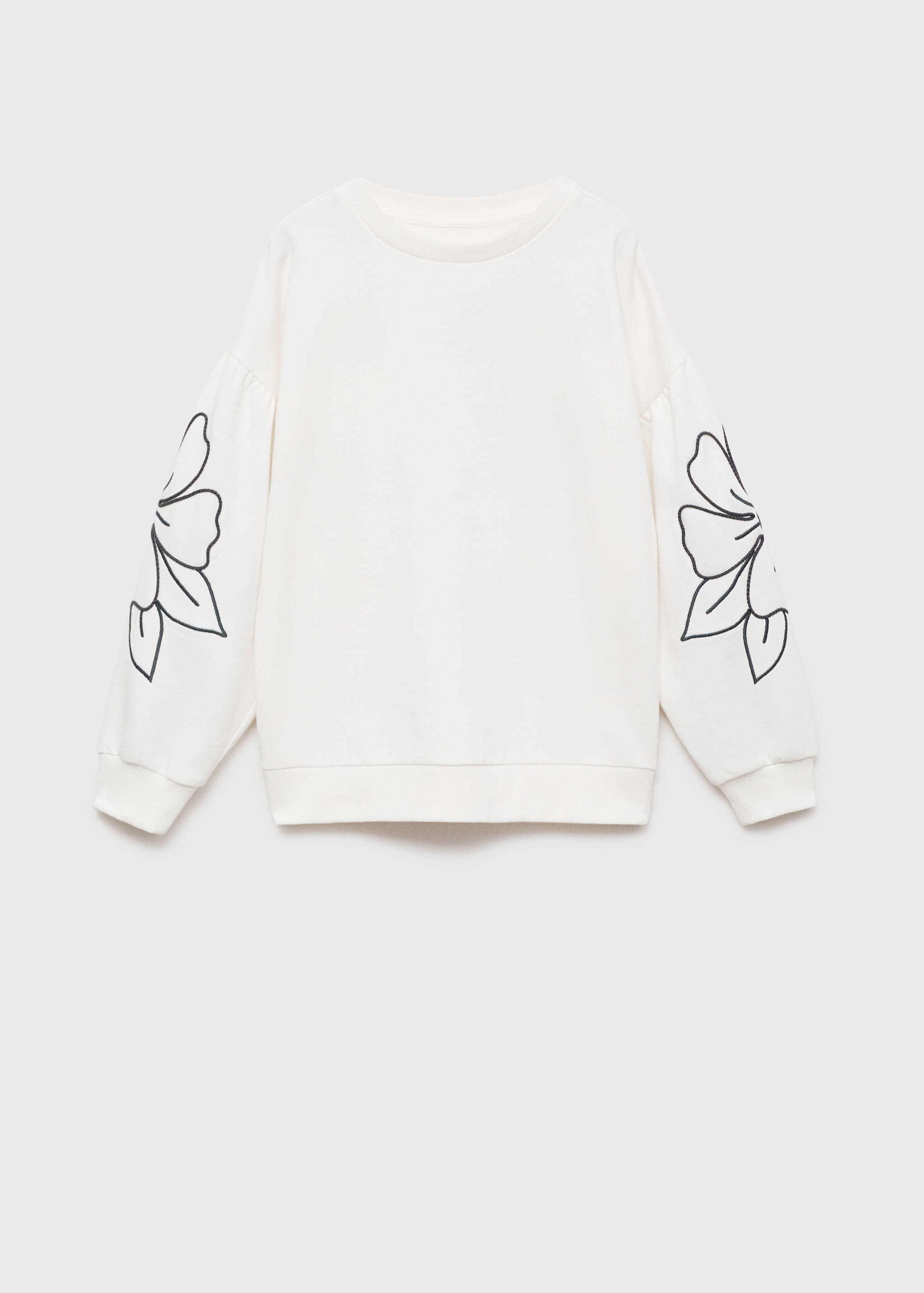 Sudadera bordado floral - Artículo sin modelo
