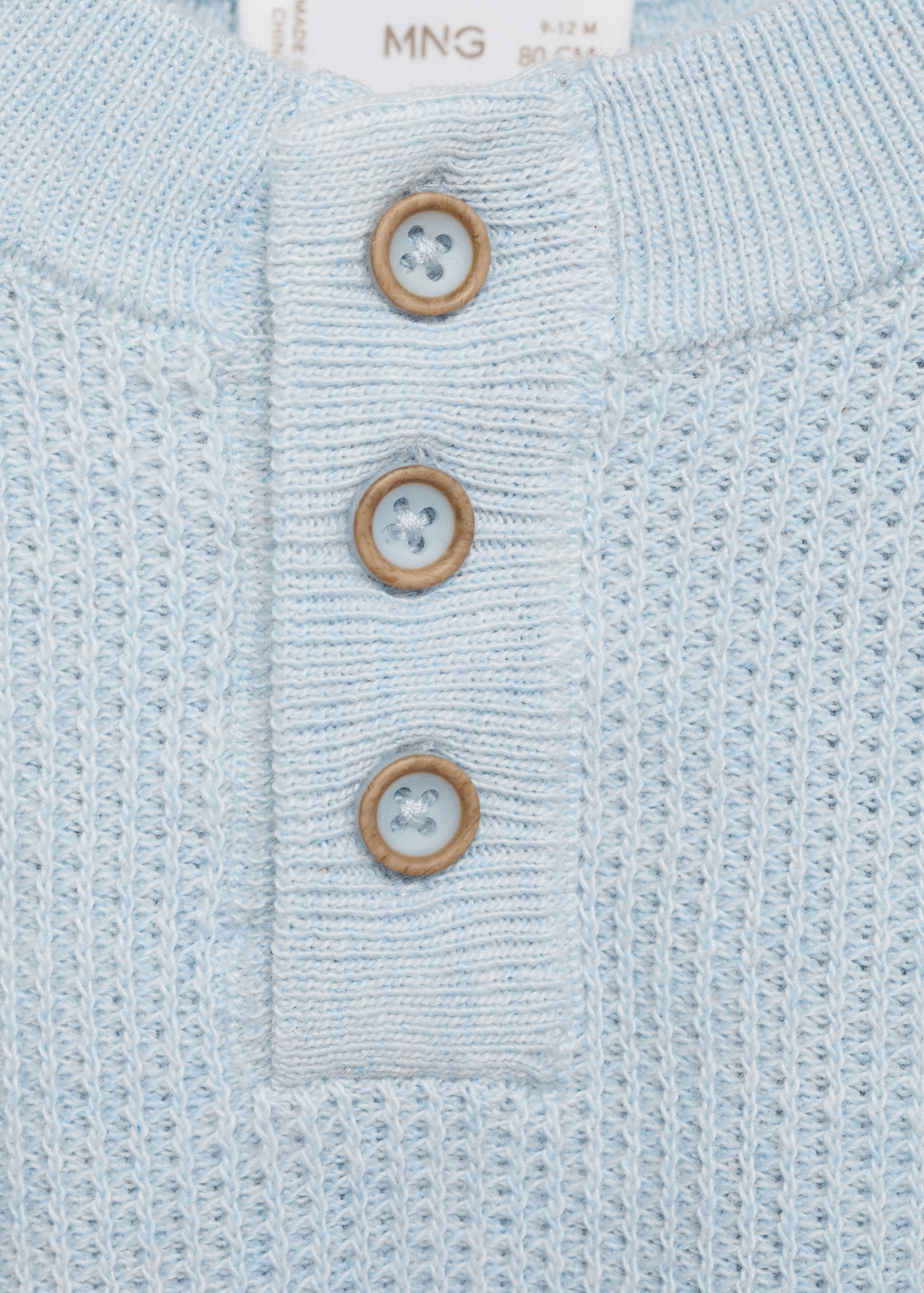 Knitted cotton sweater - Details of the article 8