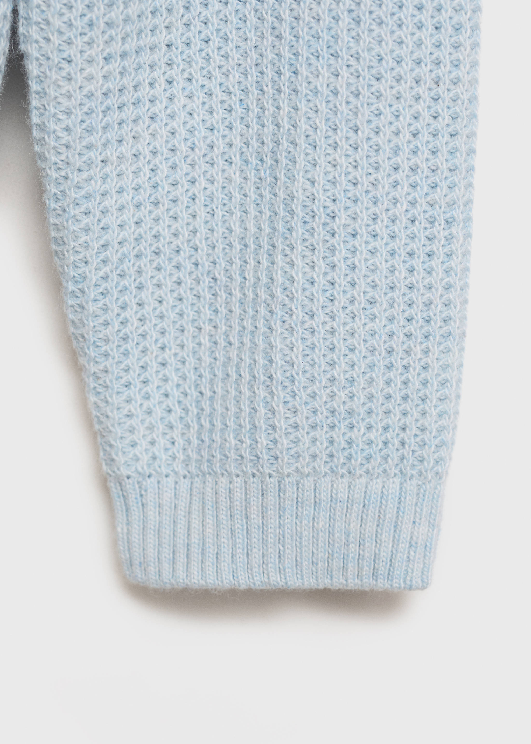 Knitted cotton sweater - Details of the article 0