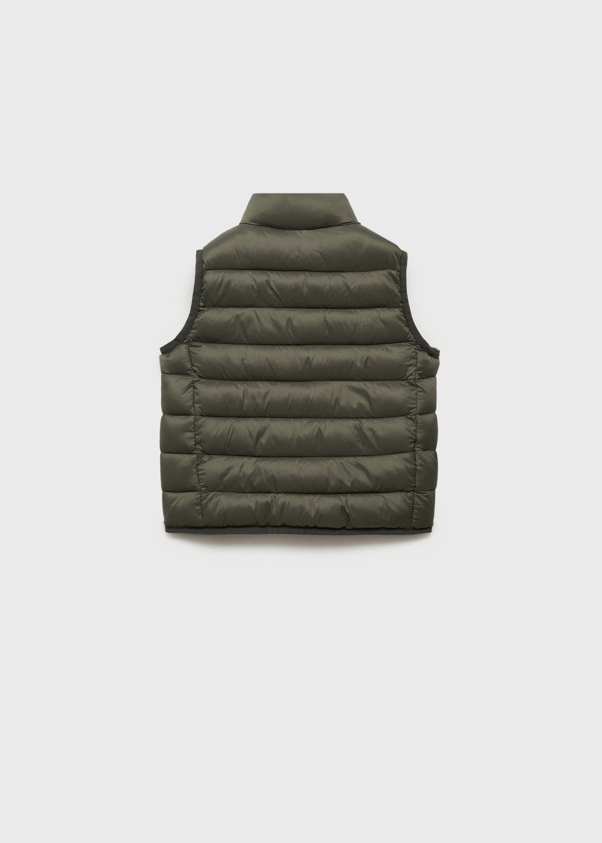 Quilted gilet - Reverse of the article