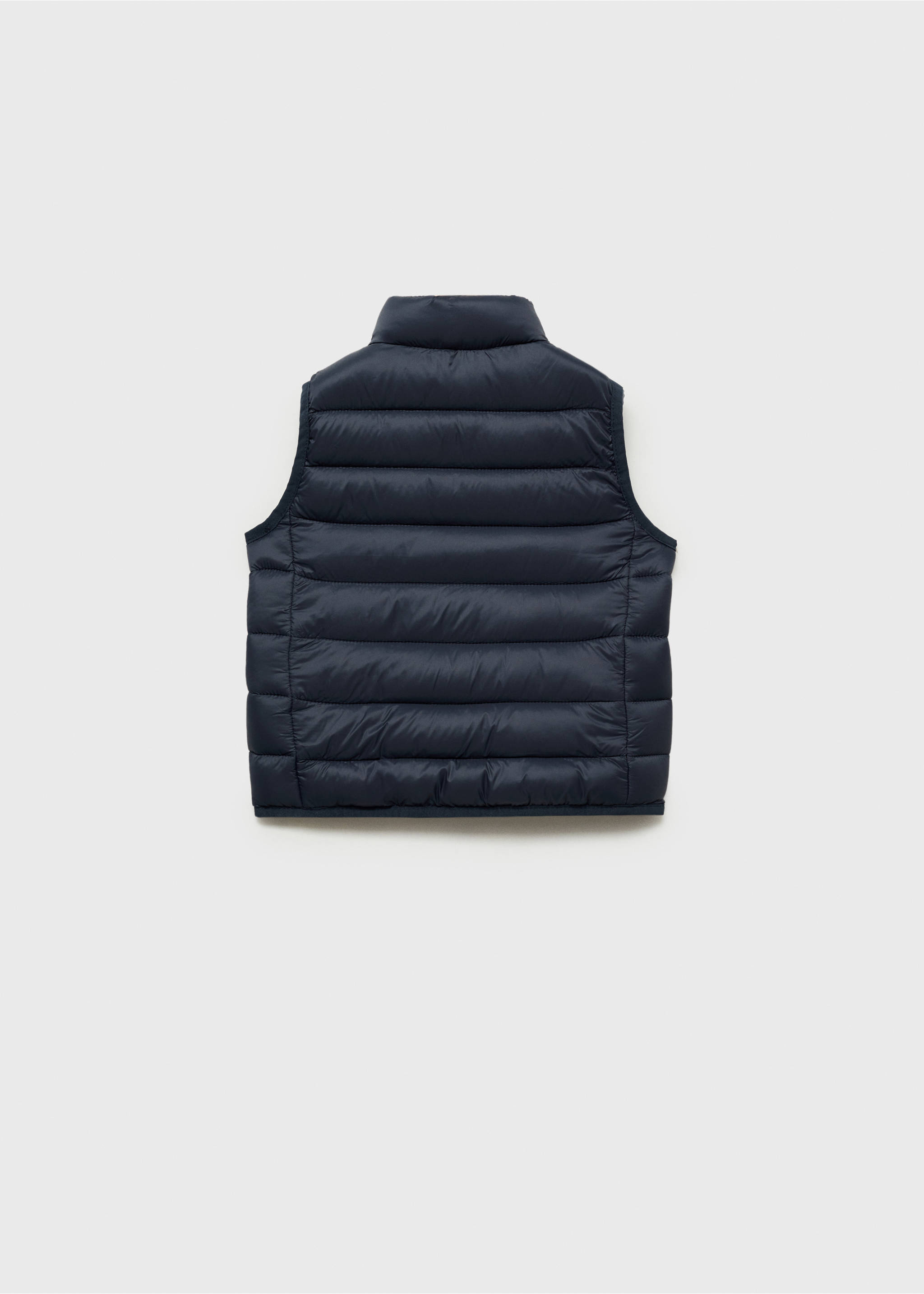 Quilted gilet - Reverse of the article, Dark Navy. Ref: 87063651-00.