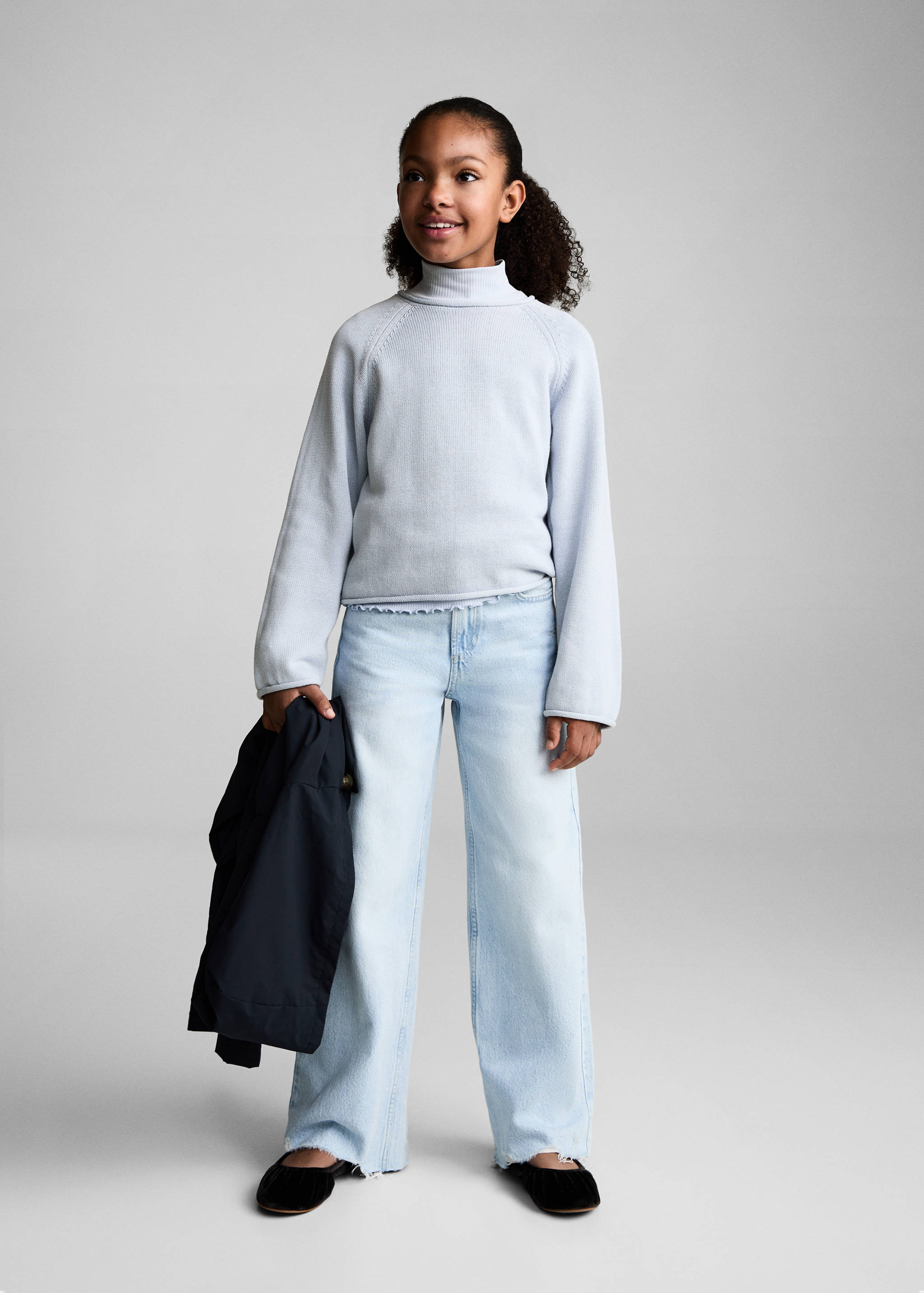 Pull-over maille coton - Plan général