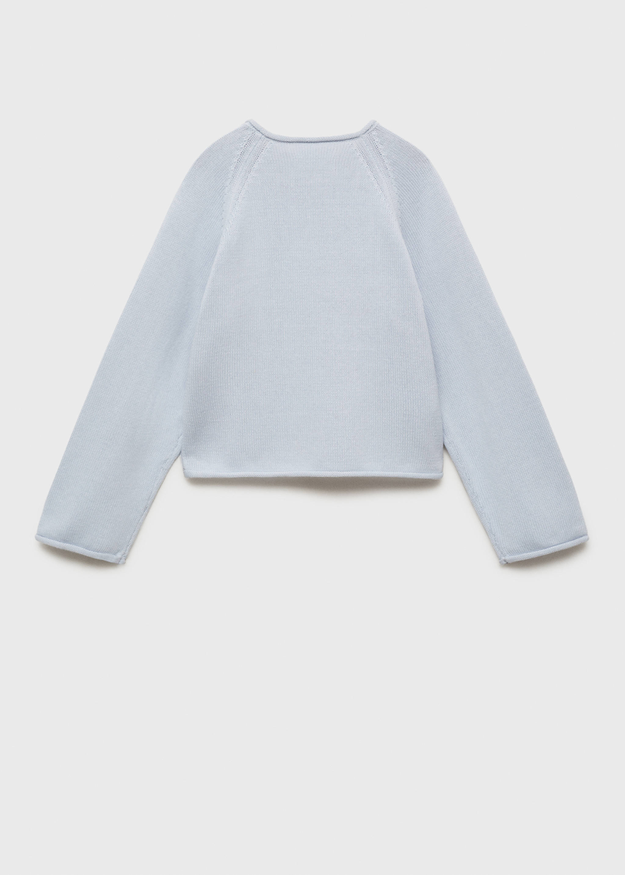 Pull-over maille coton - Verso de l’article