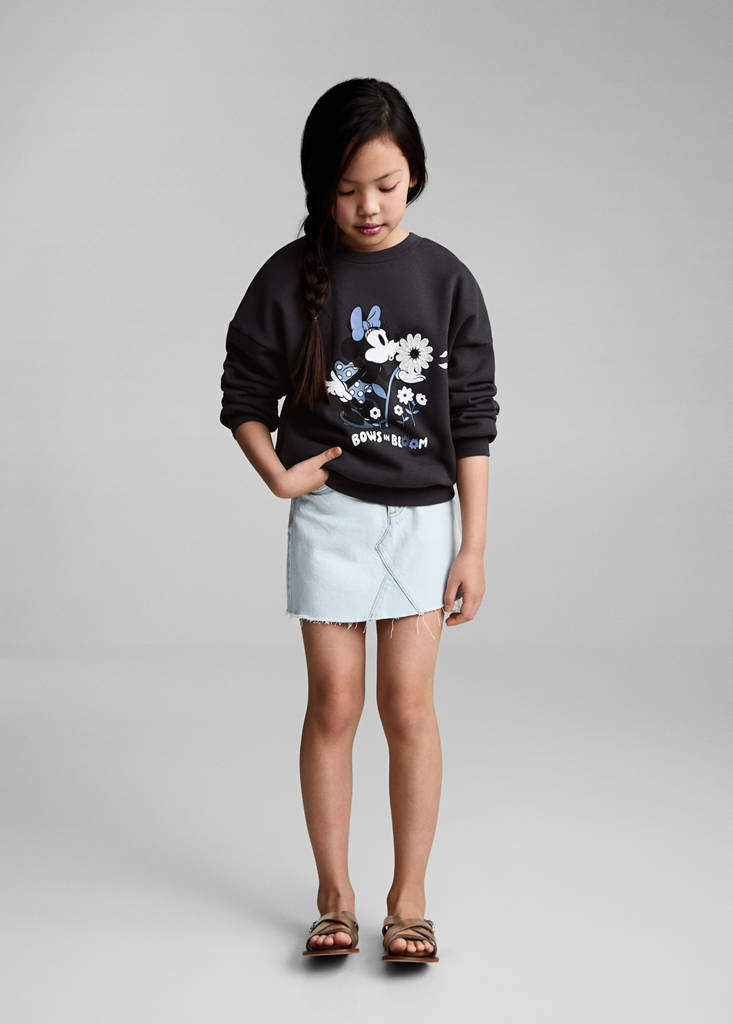 Minnie Mouse sweatshirt — Charcoal