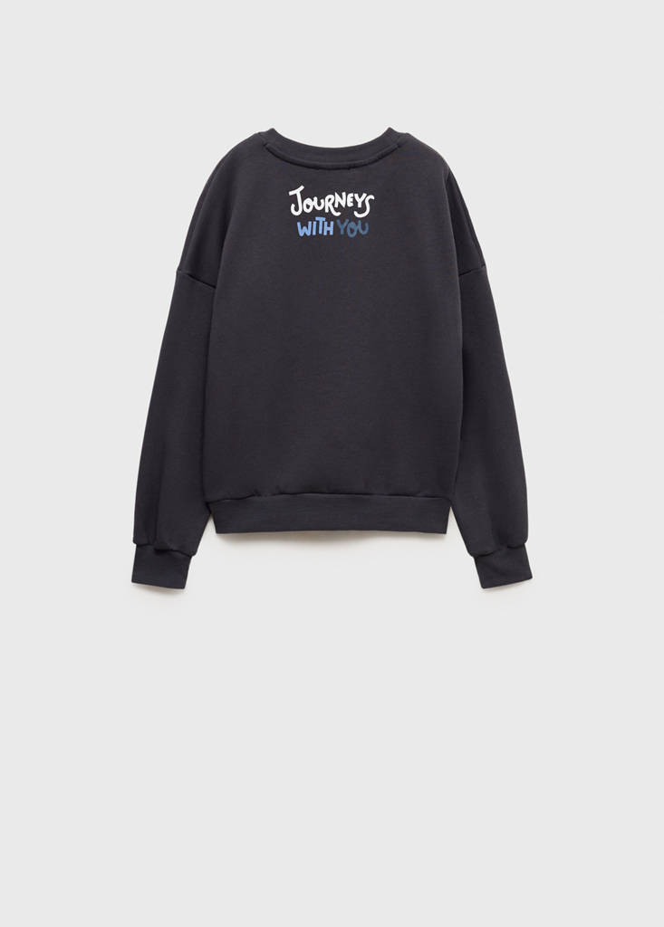 Minnie Mouse sweatshirt — Charcoal