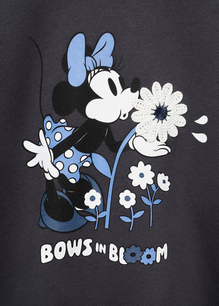 Minnie Mouse sweatshirt — Charcoal