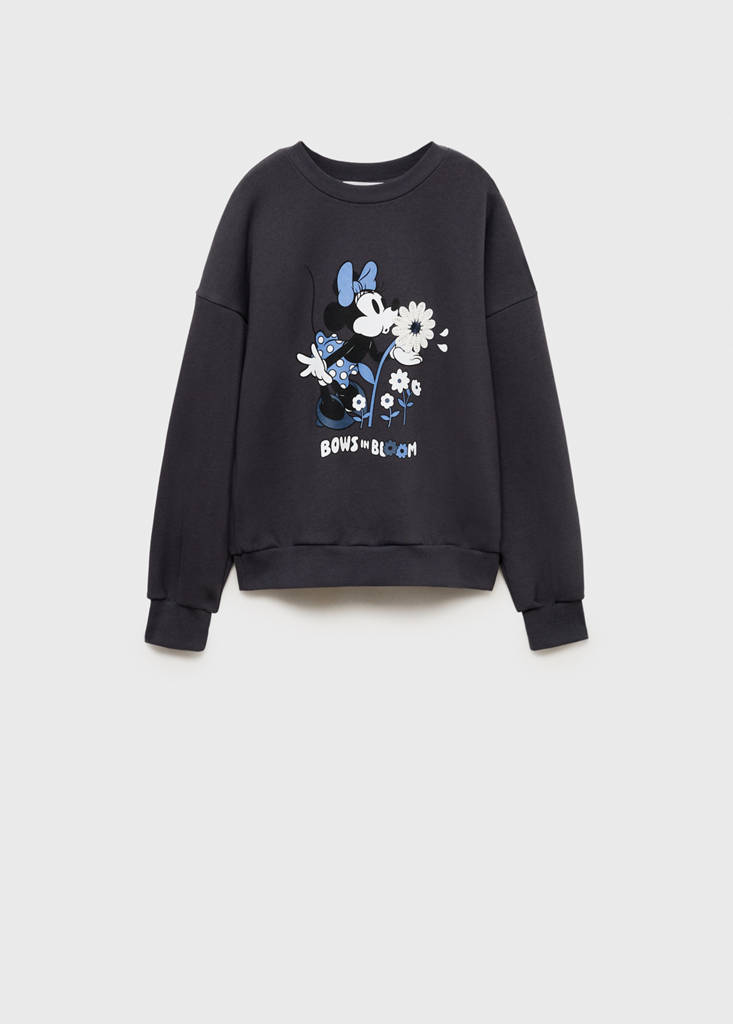 Minnie Mouse sweatshirt — Charcoal