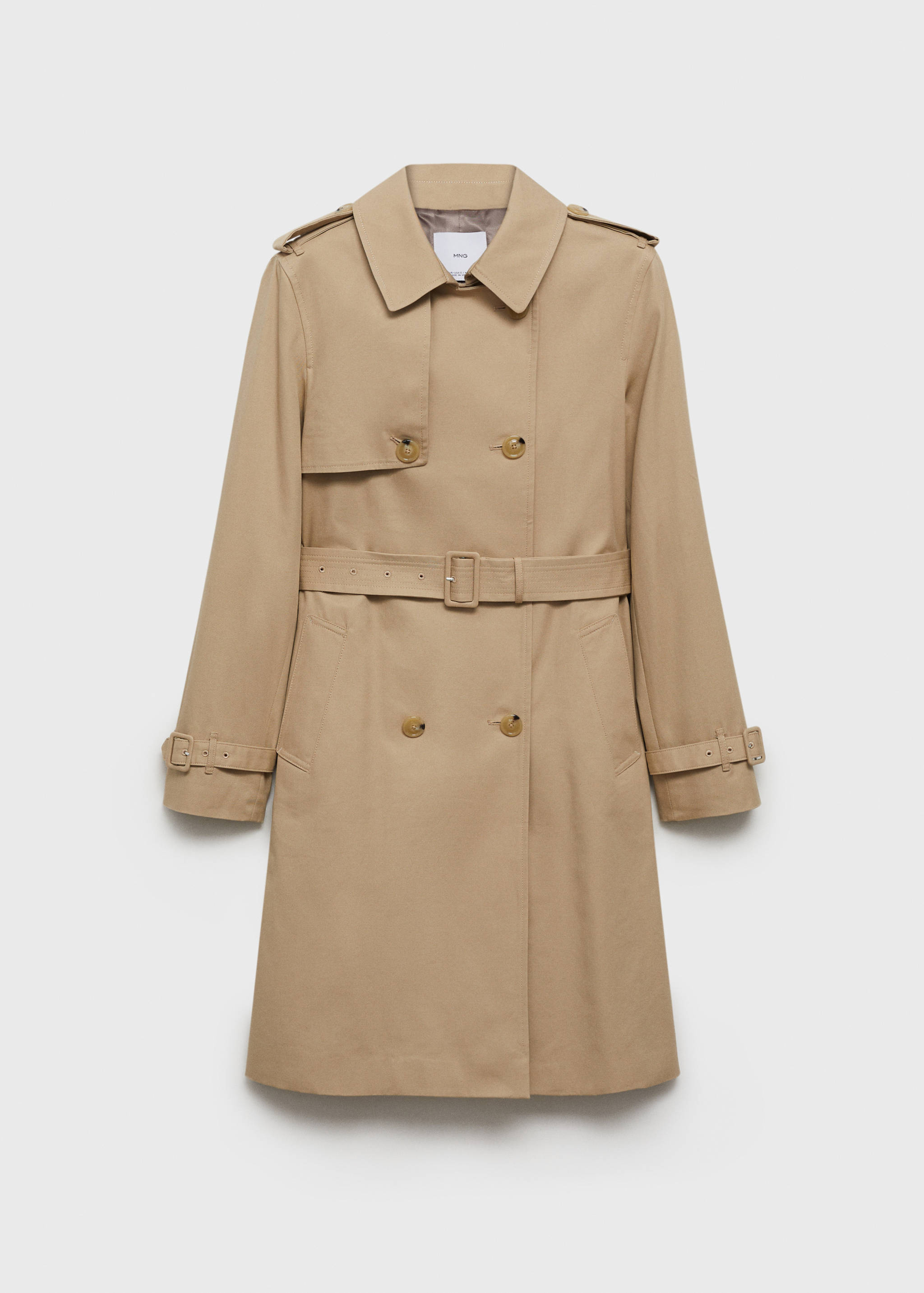 Trench clásico cinturón - Artículo sin modelo