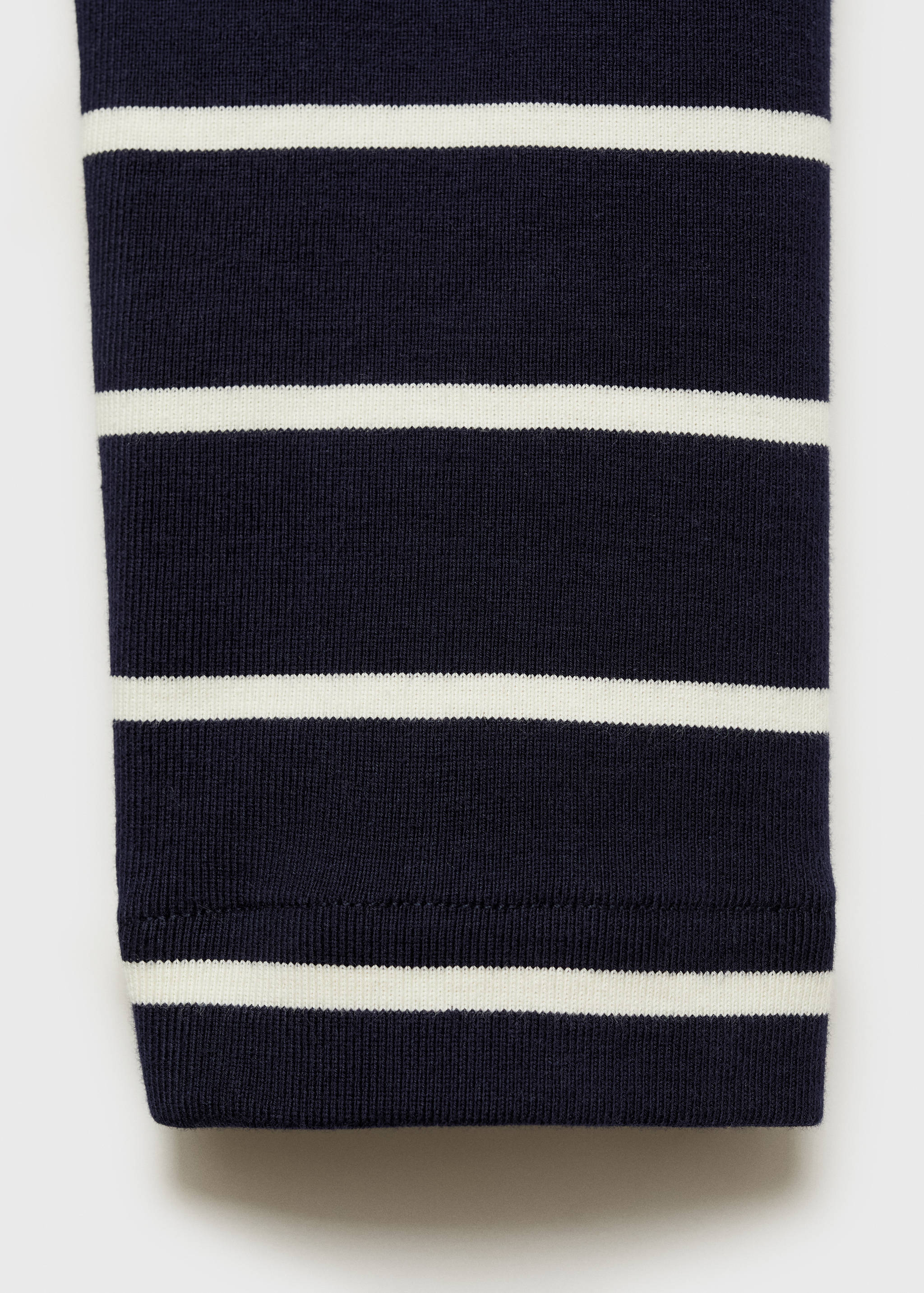 Stripped knit cardigan - Details of the article 0