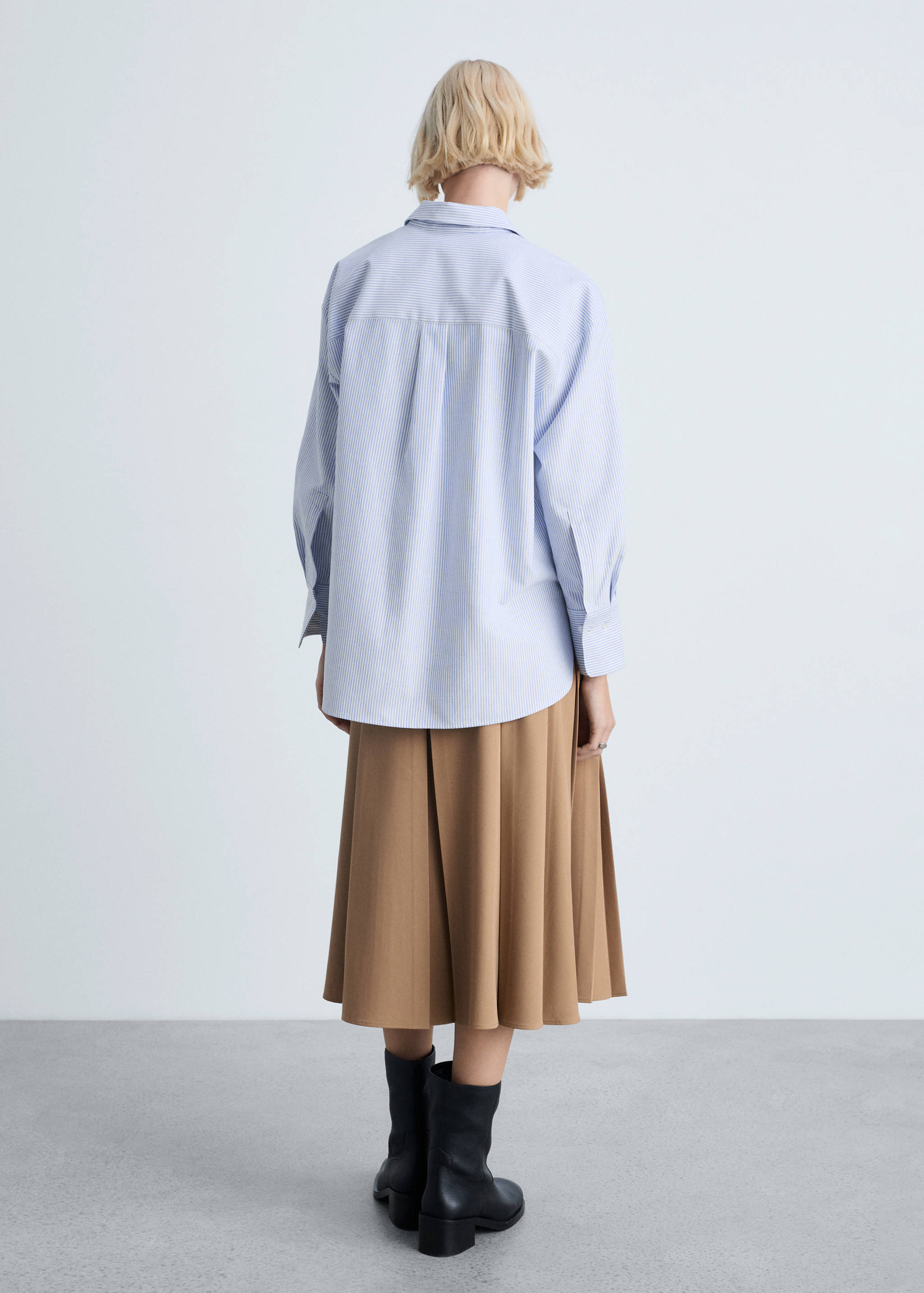 Camicia cotone righe - Retro dell'articolo