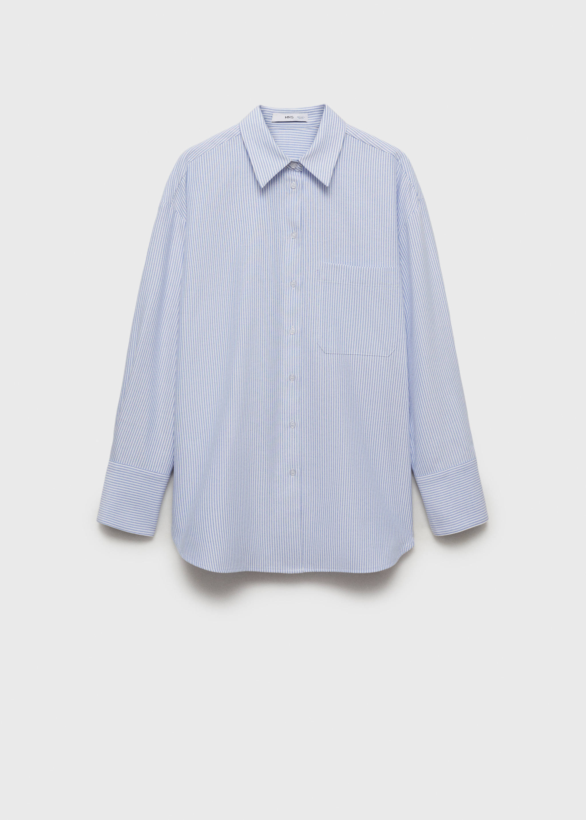 Striped cotton shirt - Article without model