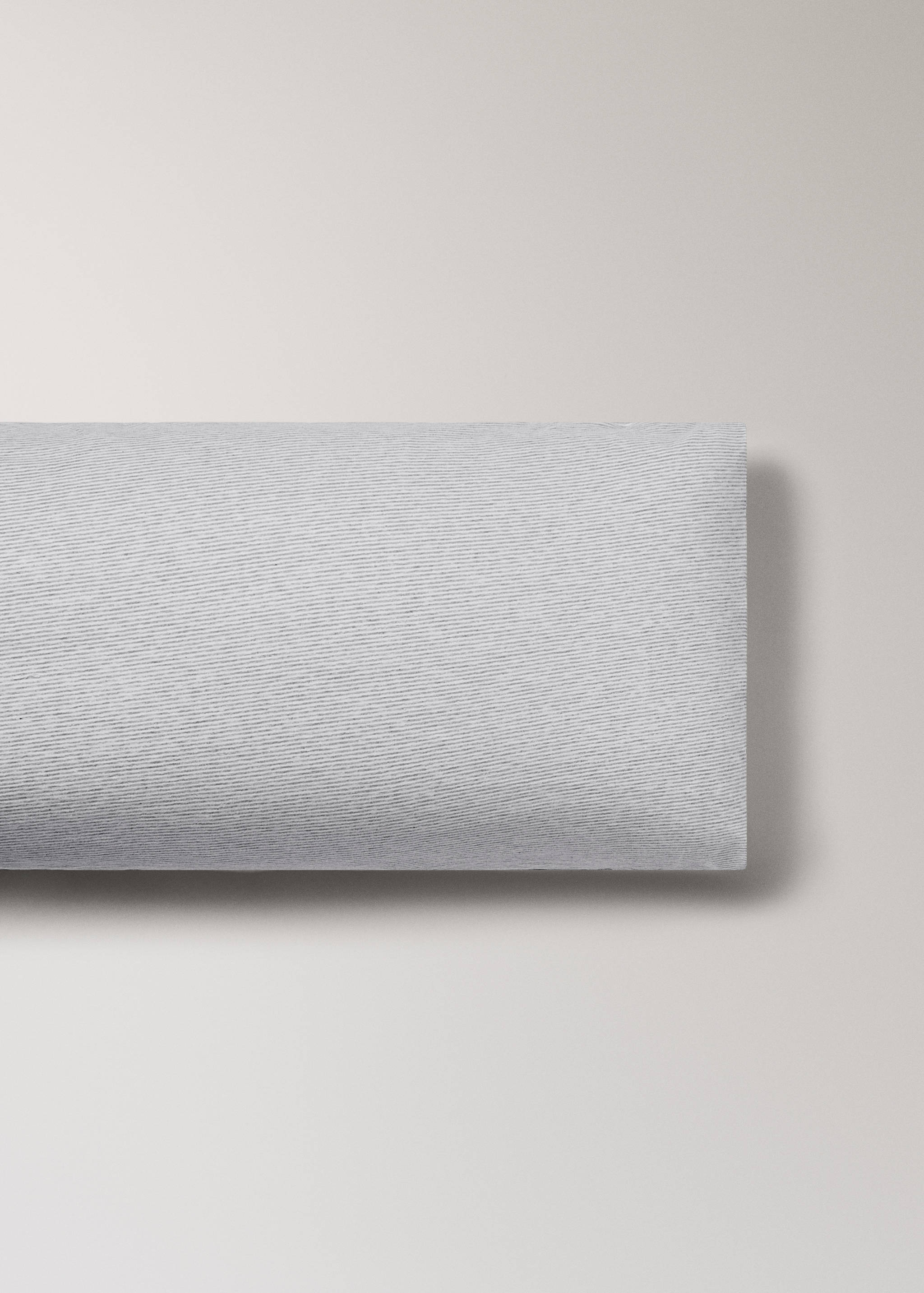 Taie d'oreiller enfant coton à rayures 45x110 cm - Article sans modèle