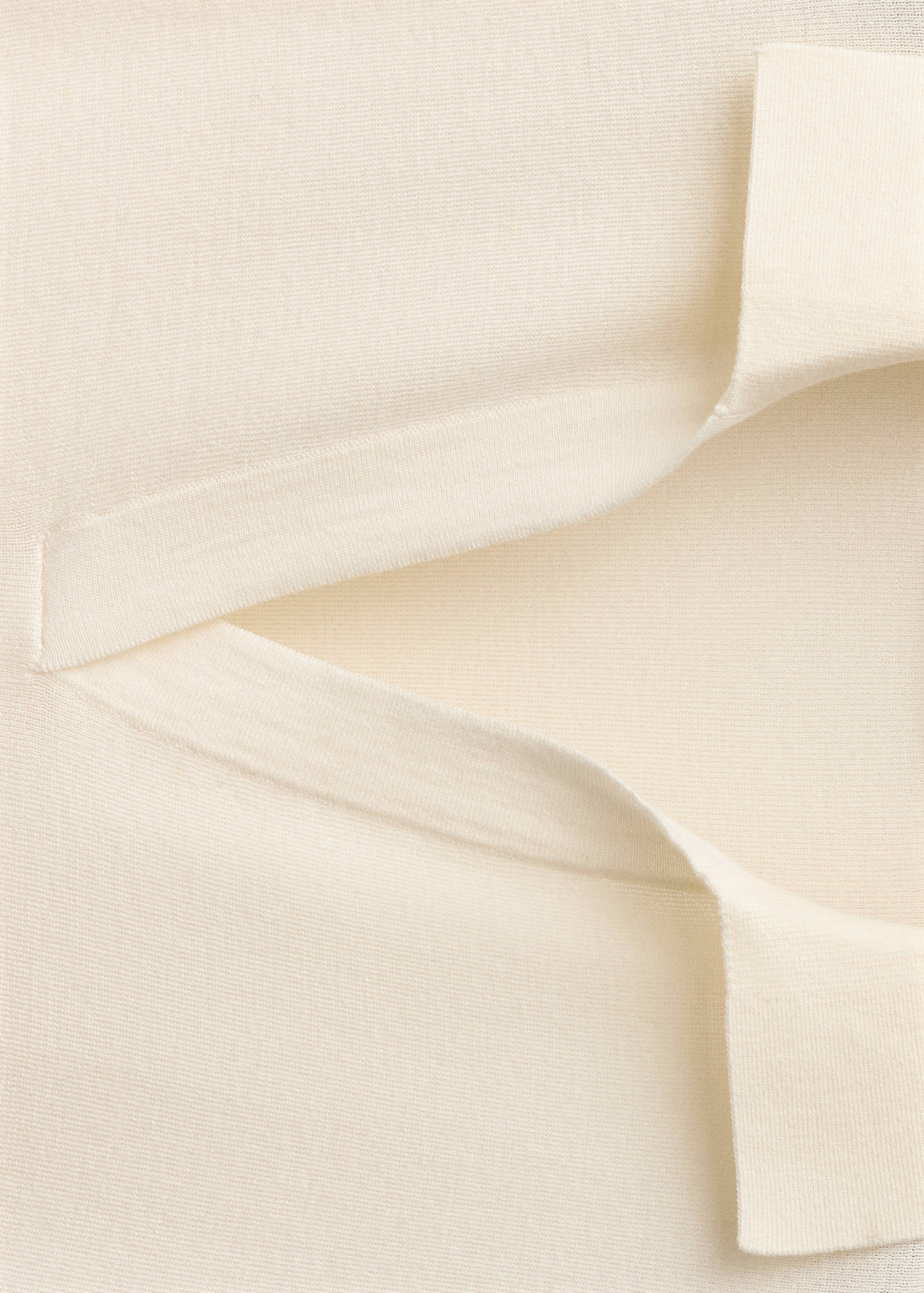 Pull col polo en laine mélangée - Détail de l'article 8