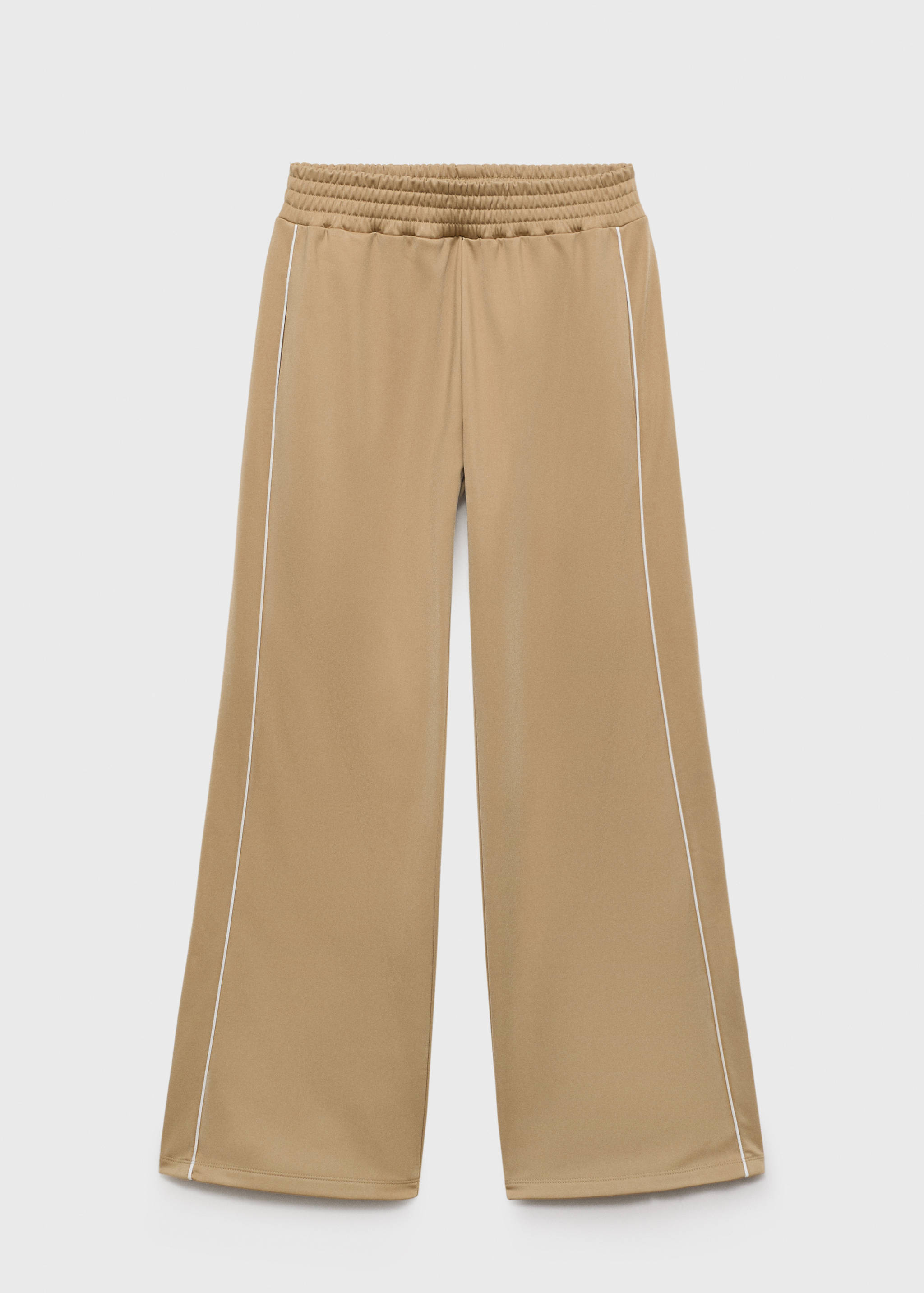 Contrasting-stripe jogger trousers - Article without model