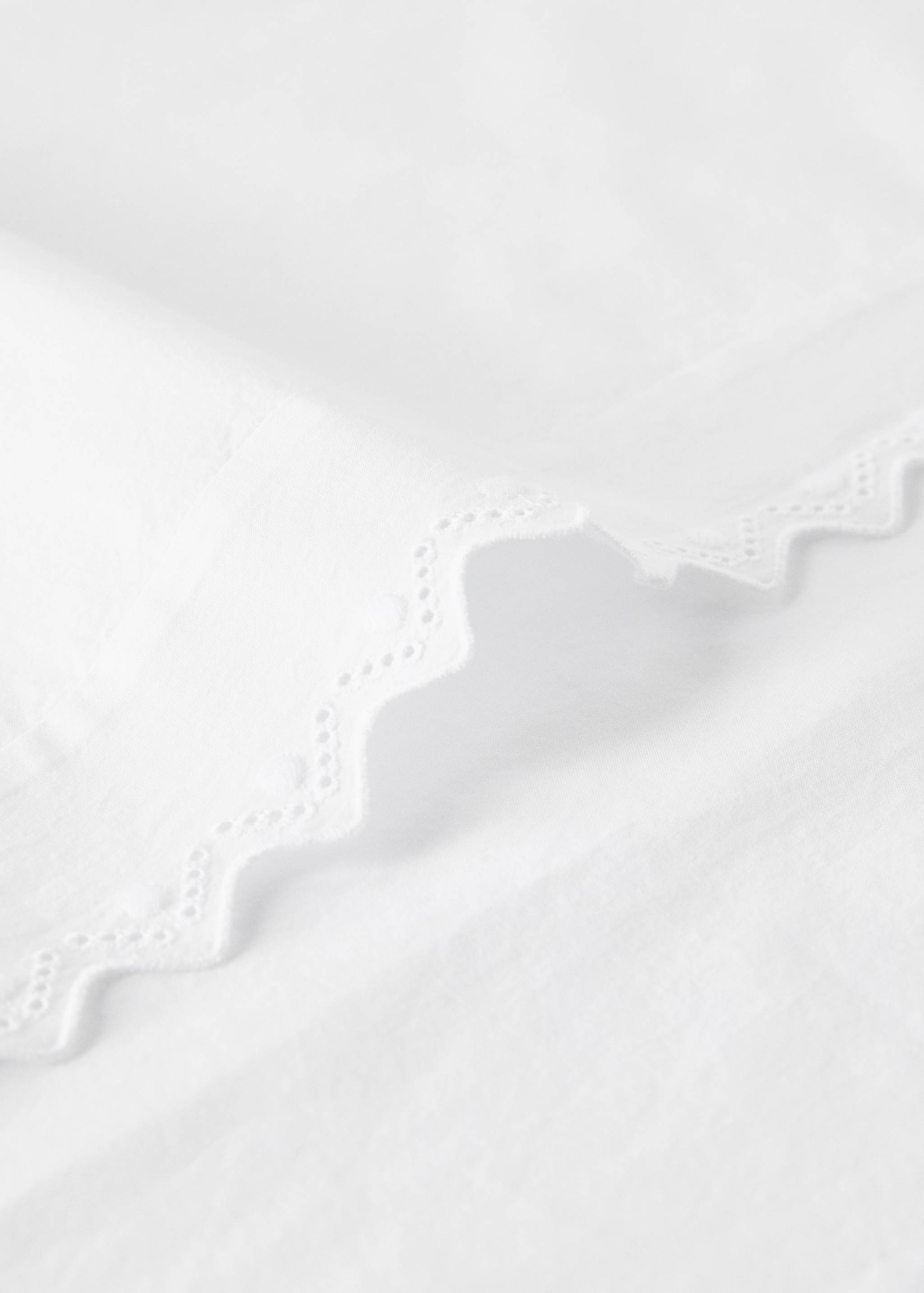 Σετ πανωσέντονο και μαξιλάρι για λίκνο με βολάν - Λεπτομέρεια του προϊόντος 1