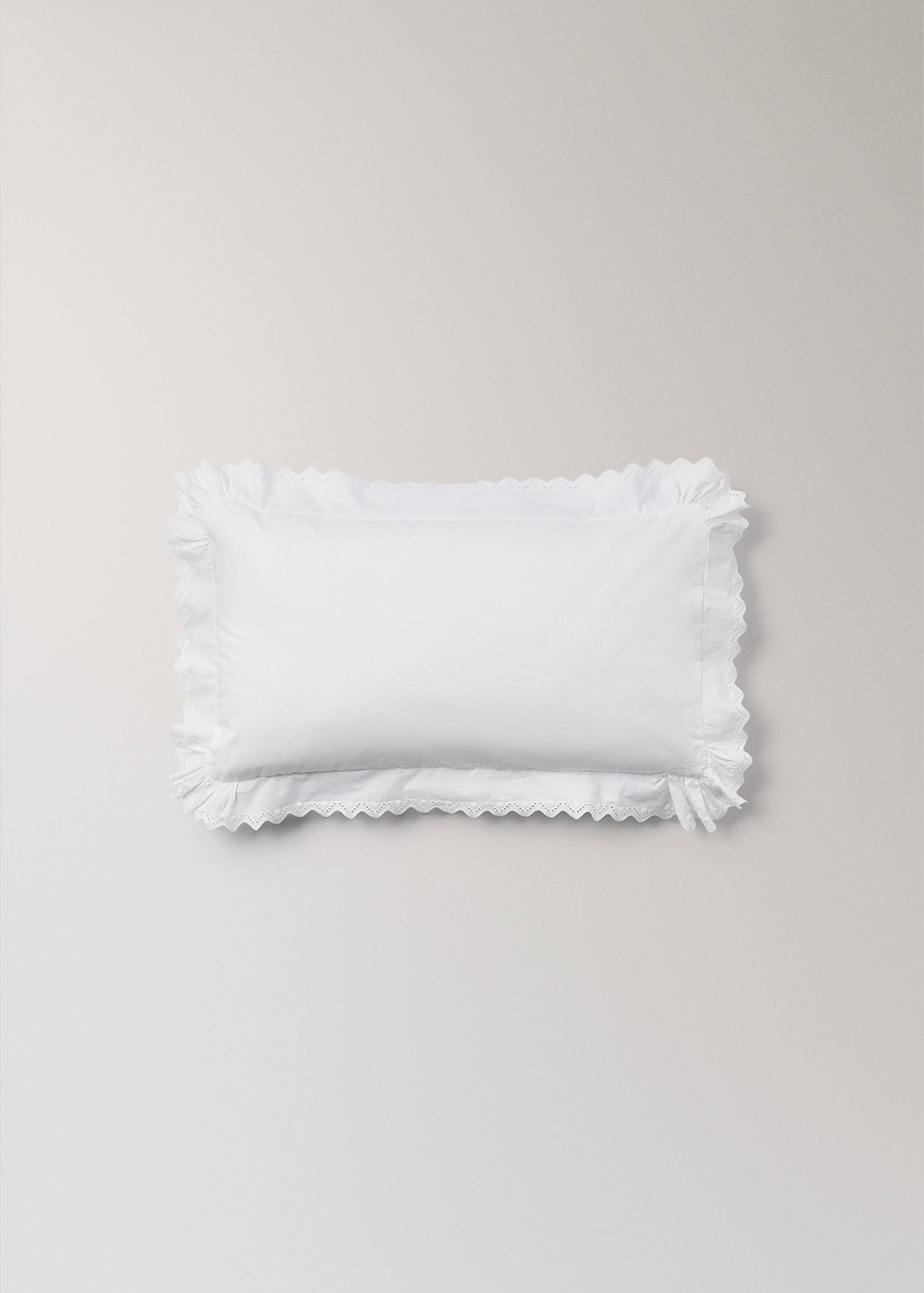 Σετ πανωσέντονο και μαξιλάρι για λίκνο με βολάν - Λεπτομέρεια του προϊόντος 2