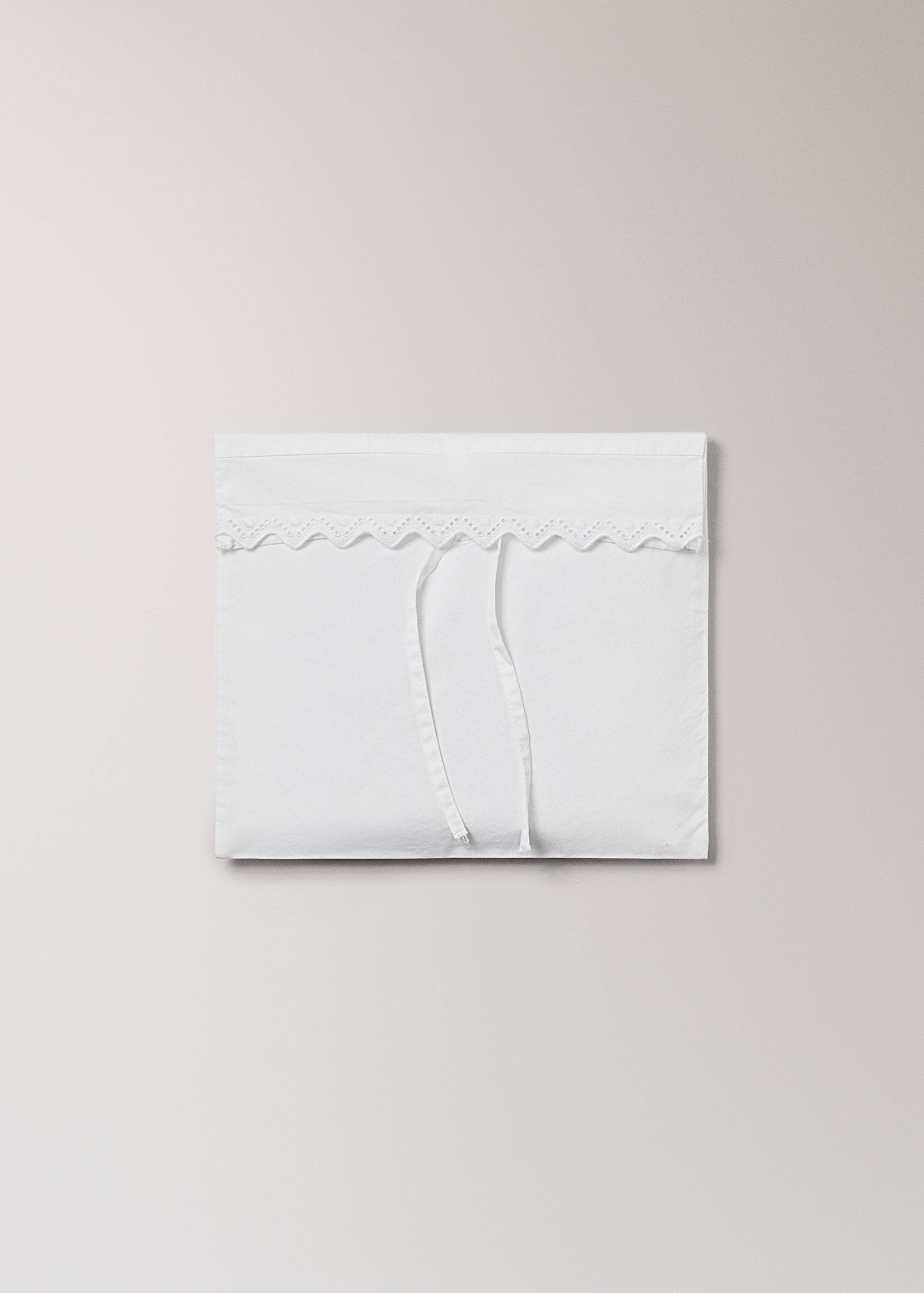 Σετ πανωσέντονο και μαξιλάρι για λίκνο με βολάν - Λεπτομέρεια του προϊόντος 5