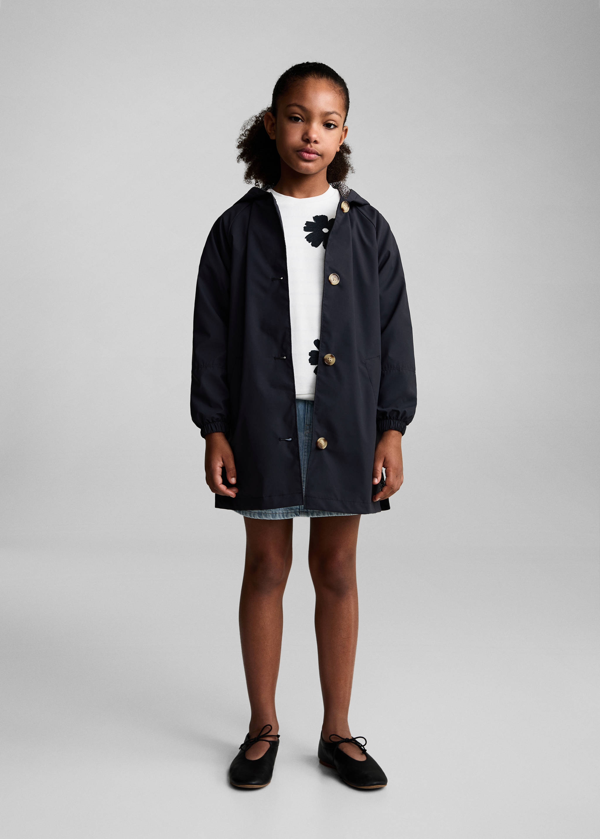 Jachetă impermeabilă - Plan general